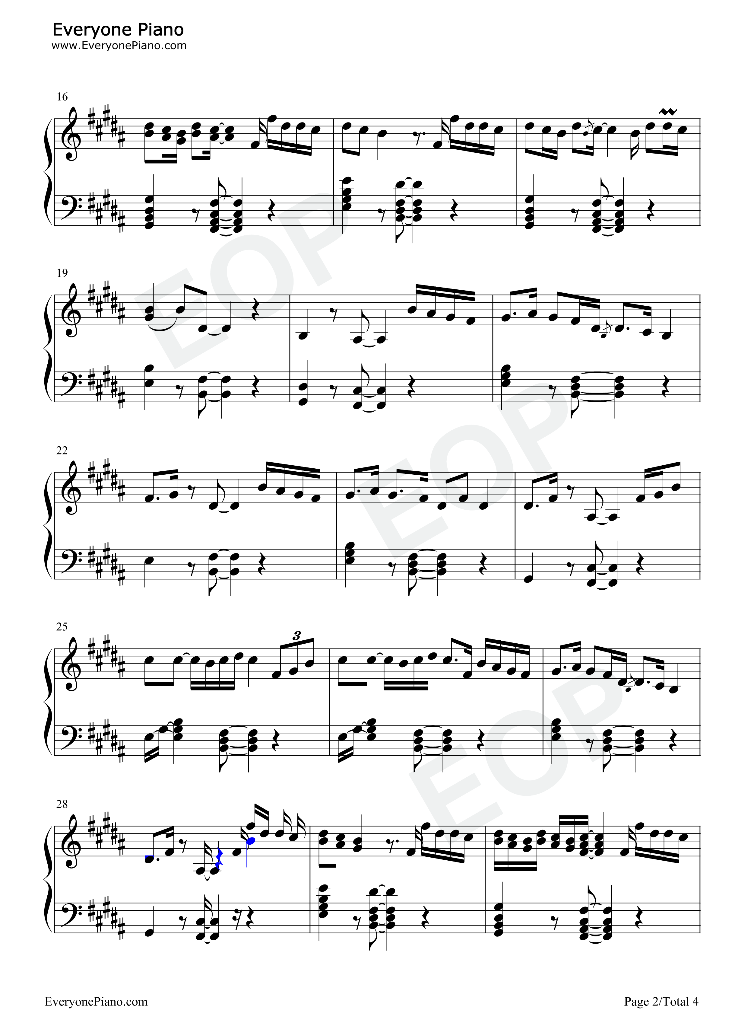 This_City钢琴谱_Sam_Fischer