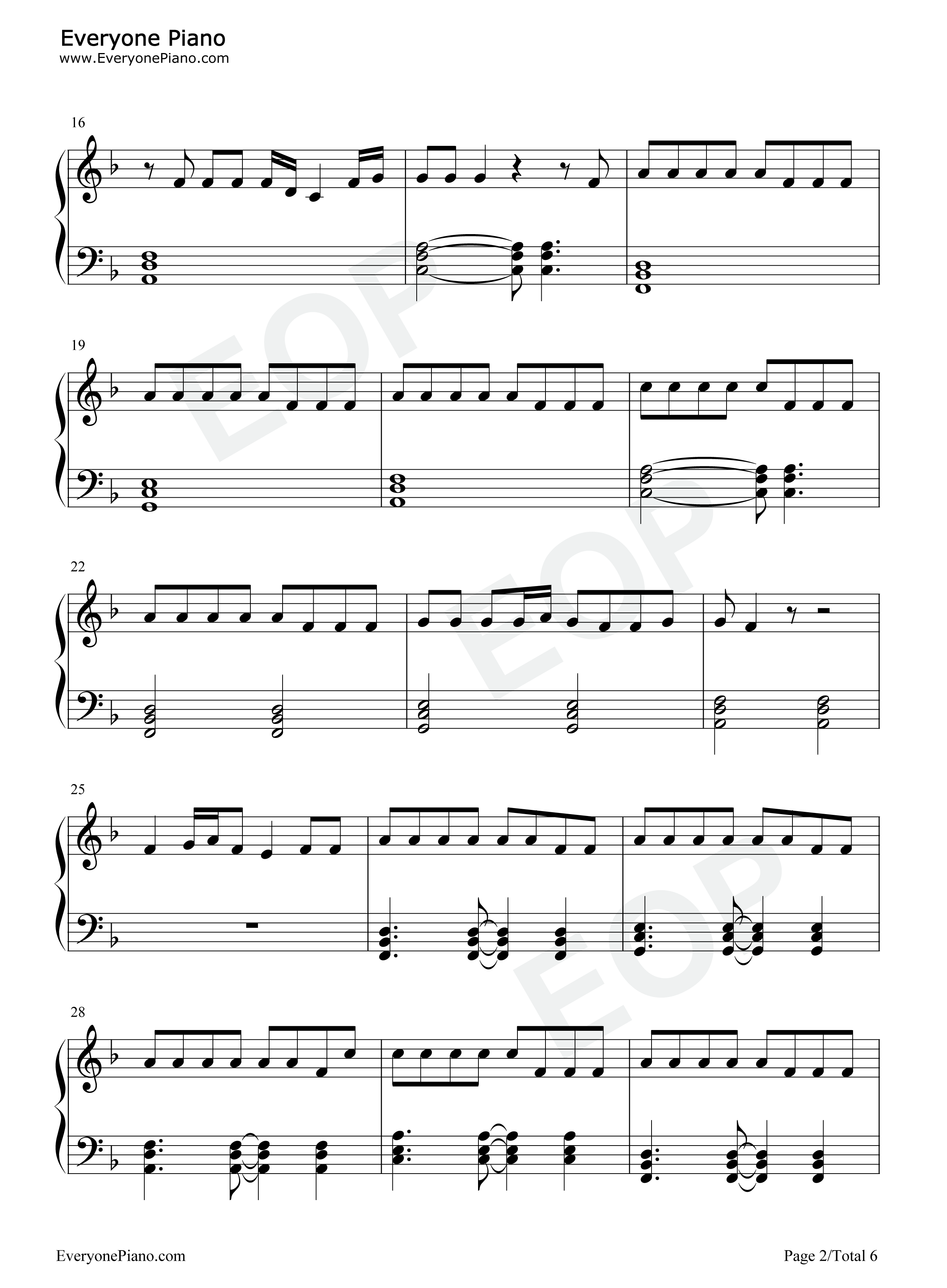 Funny钢琴谱_Zedd_Jasmine_Thompson