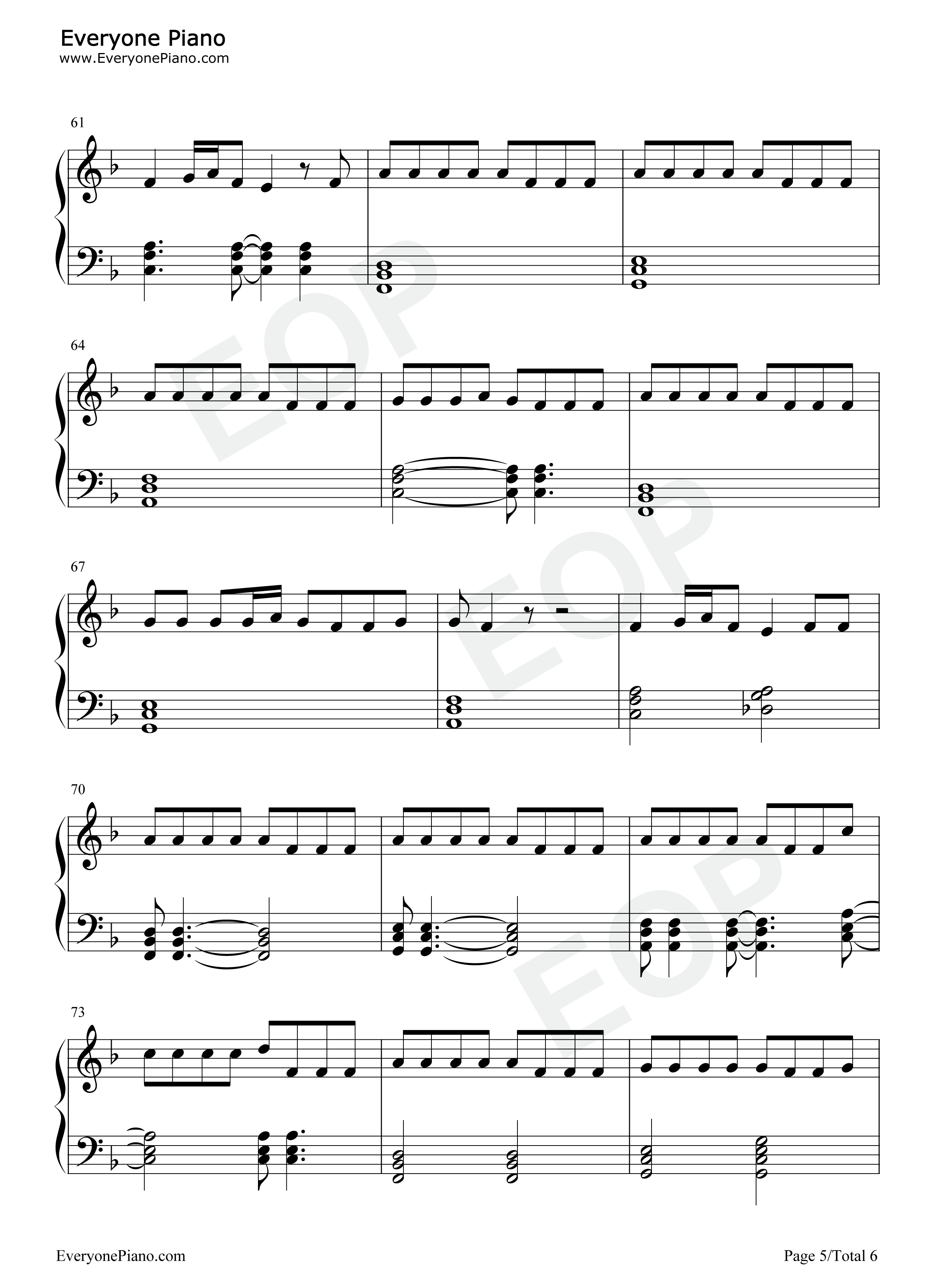 Funny钢琴谱_Zedd_Jasmine_Thompson