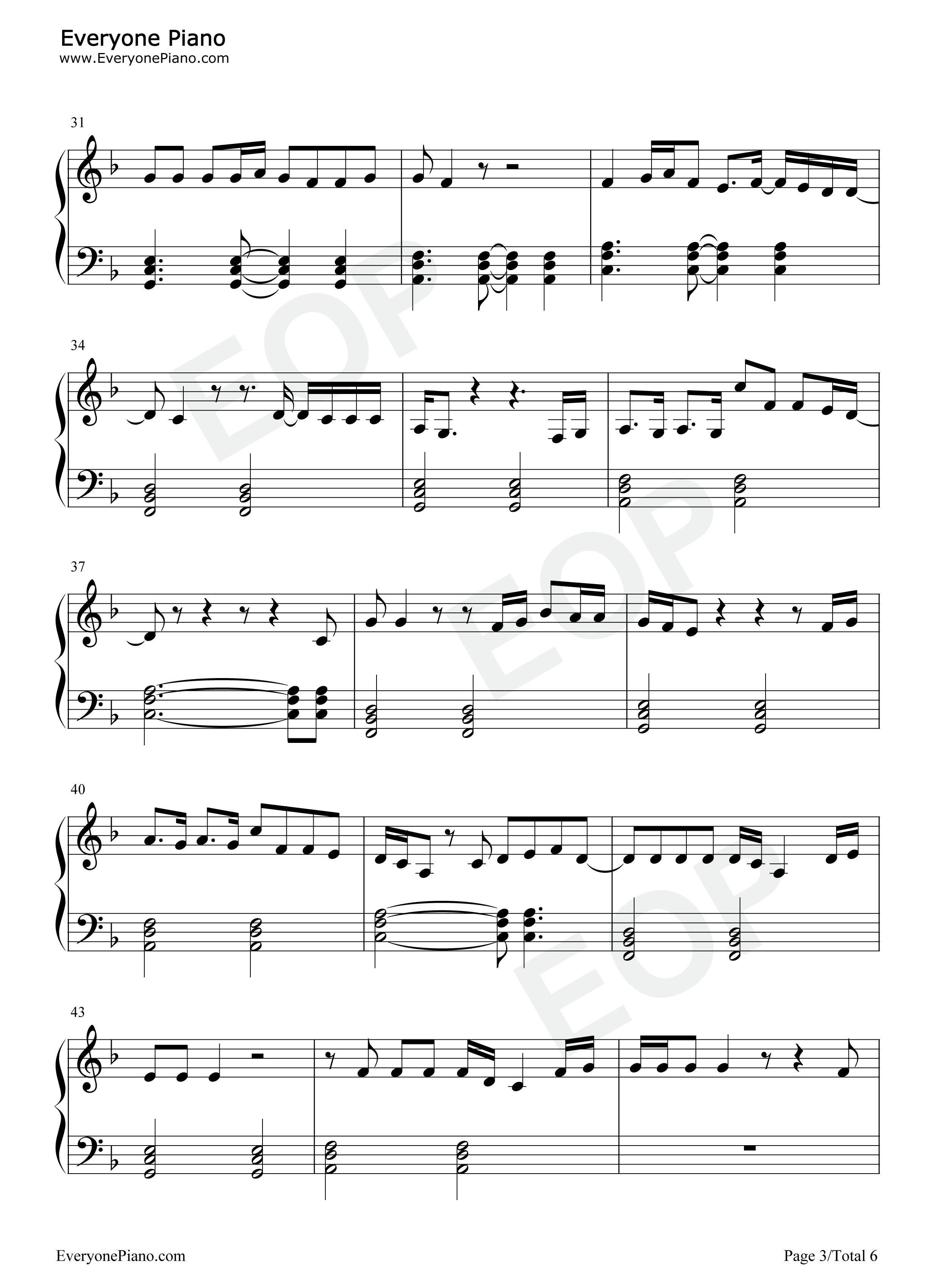 Funny钢琴谱_Zedd_Jasmine_Thompson