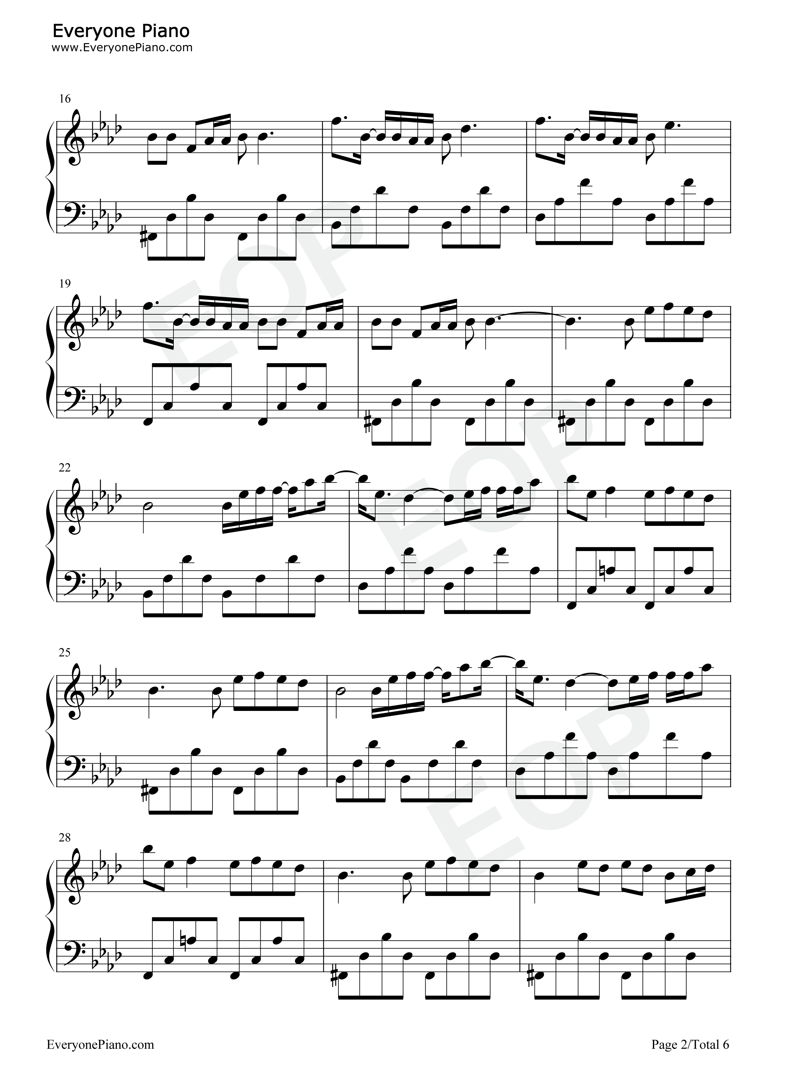 Diamonds钢琴谱_Sam_Smith