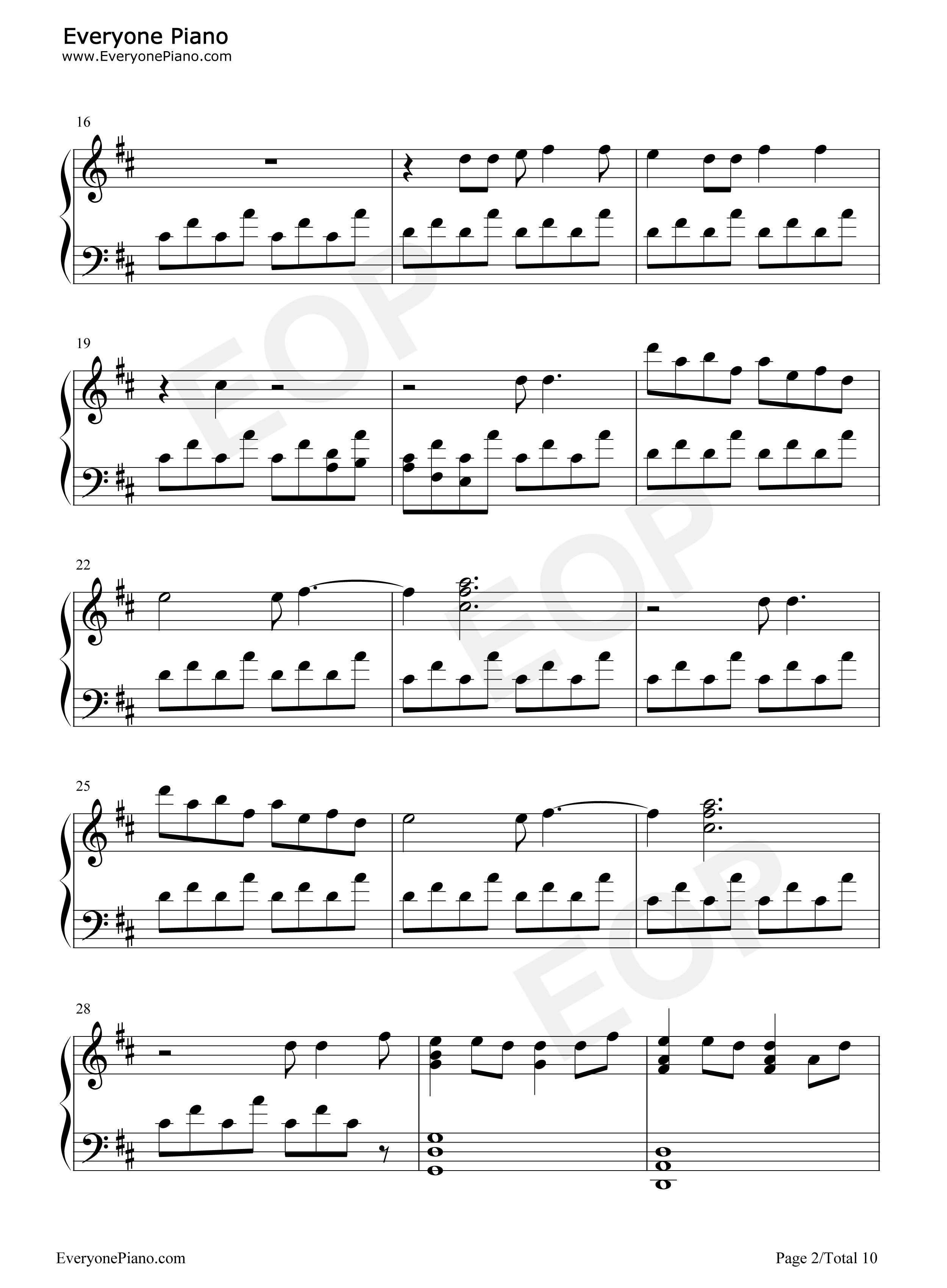 In_Your_Arms钢琴谱_Illenium_X_Ambassadors