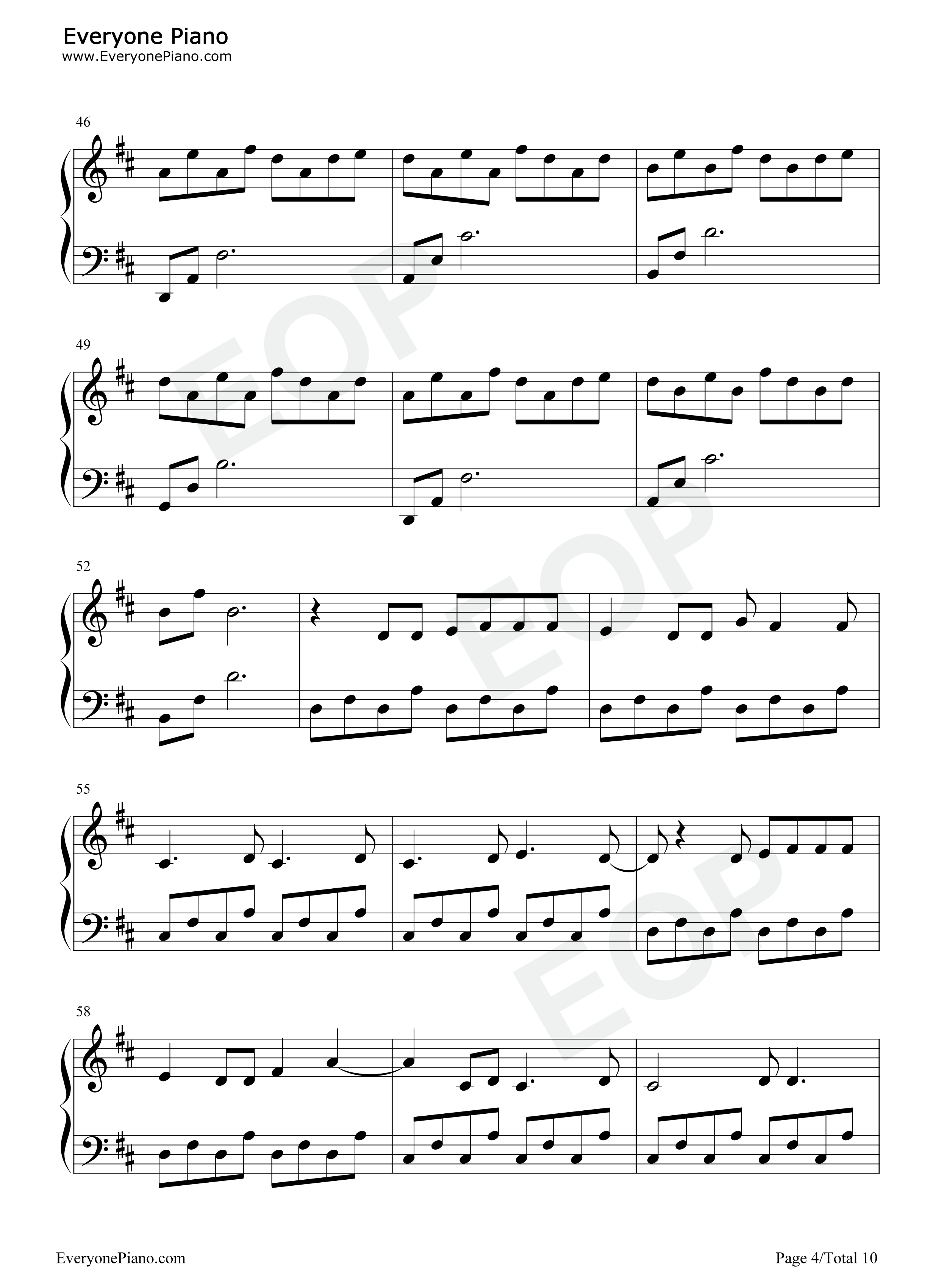 In_Your_Arms钢琴谱_Illenium_X_Ambassadors