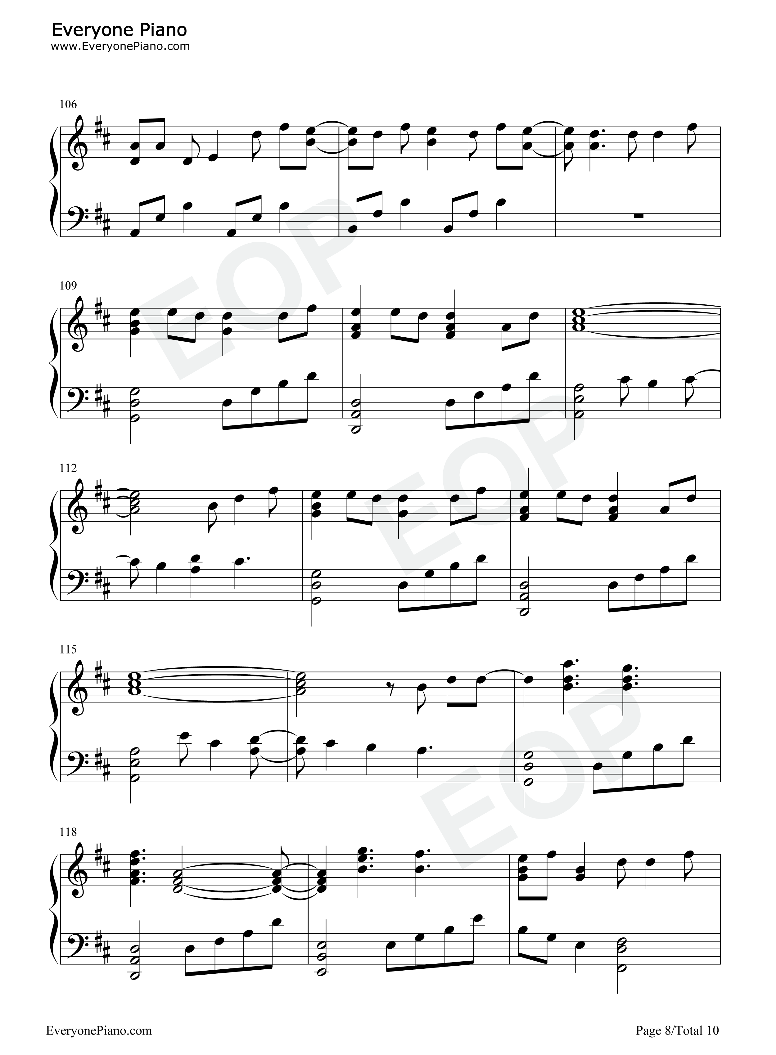 In_Your_Arms钢琴谱_Illenium_X_Ambassadors