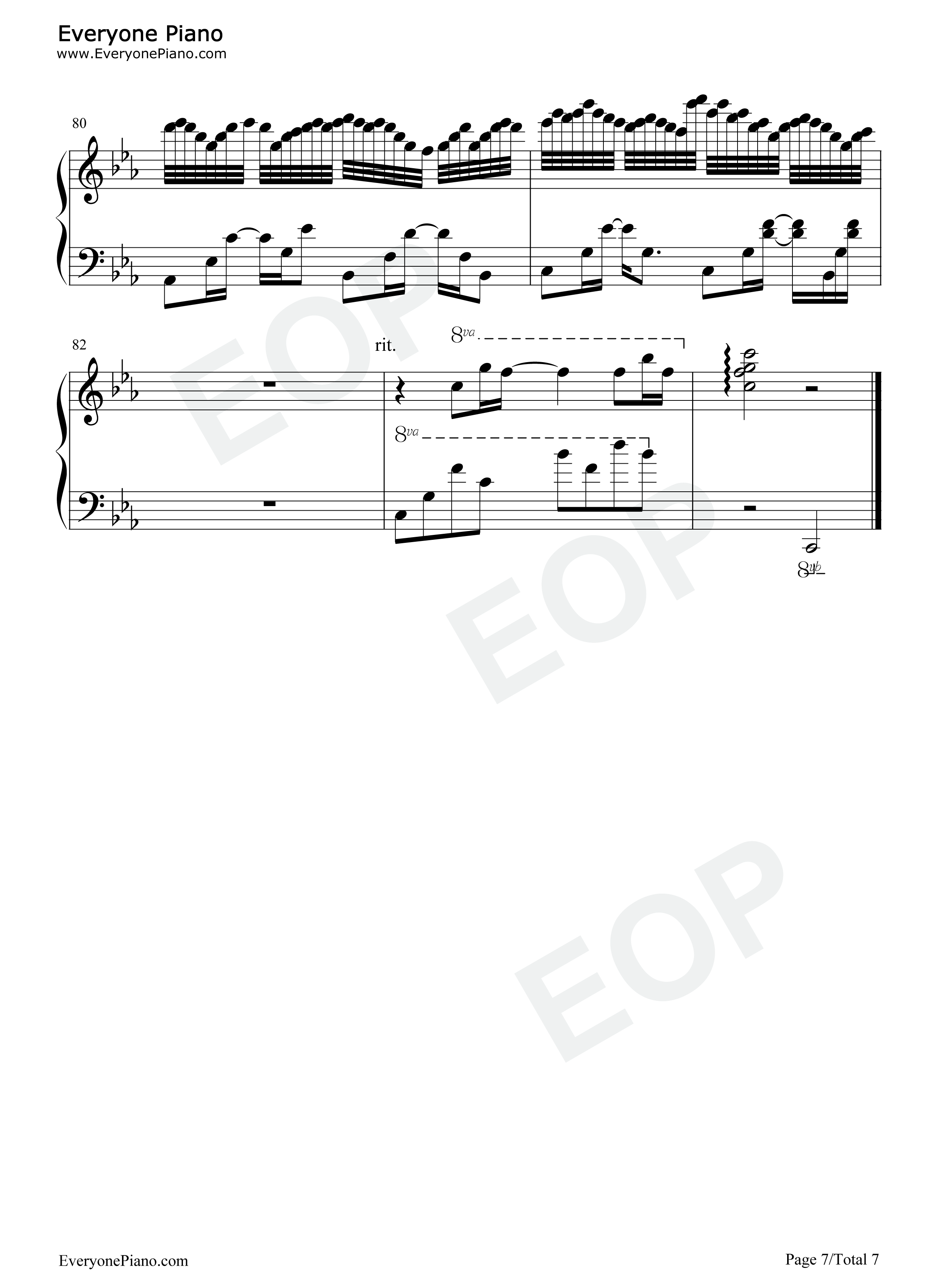 夜の光钢琴谱_近藤隆