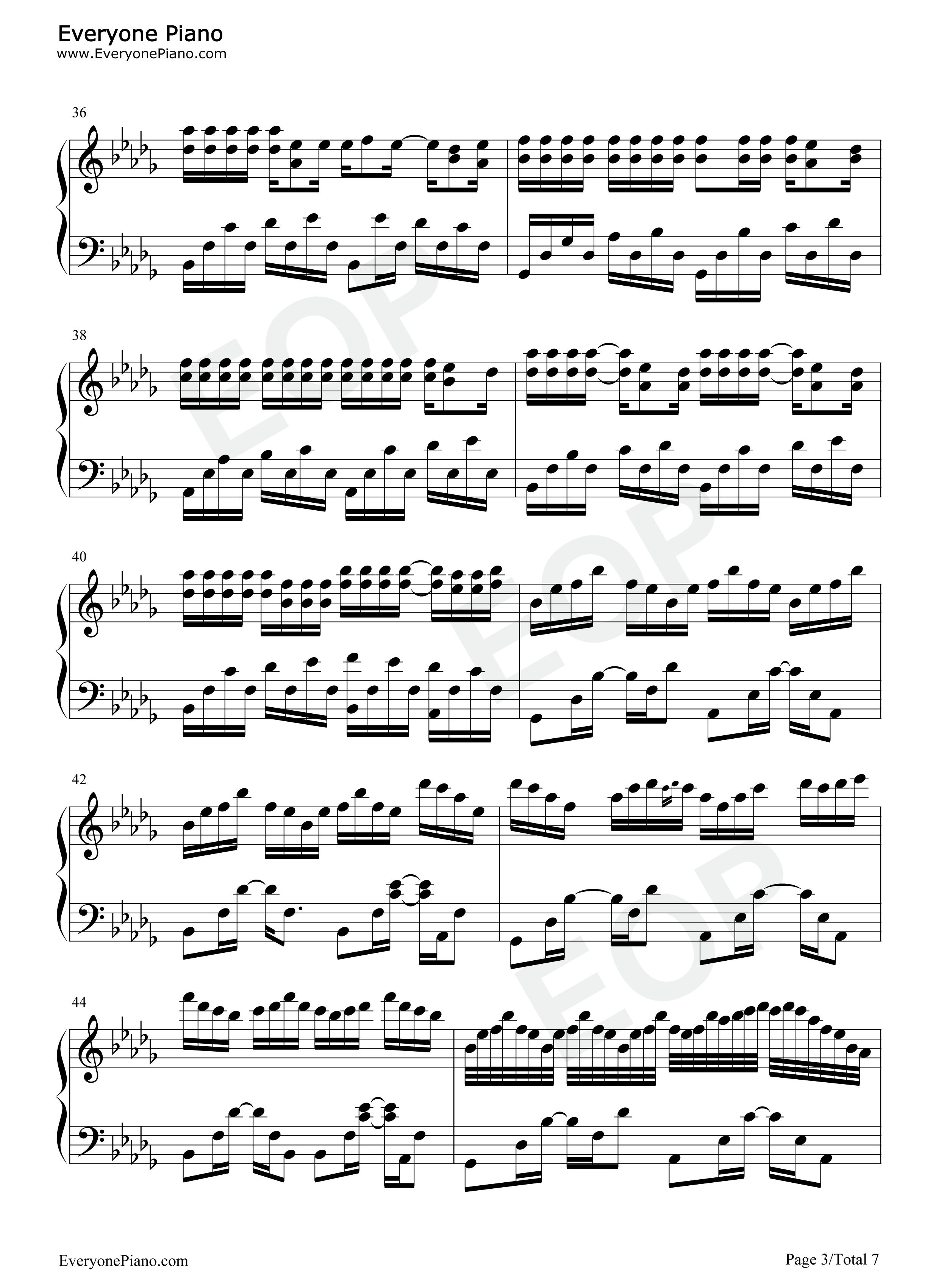 夜の光钢琴谱_近藤隆