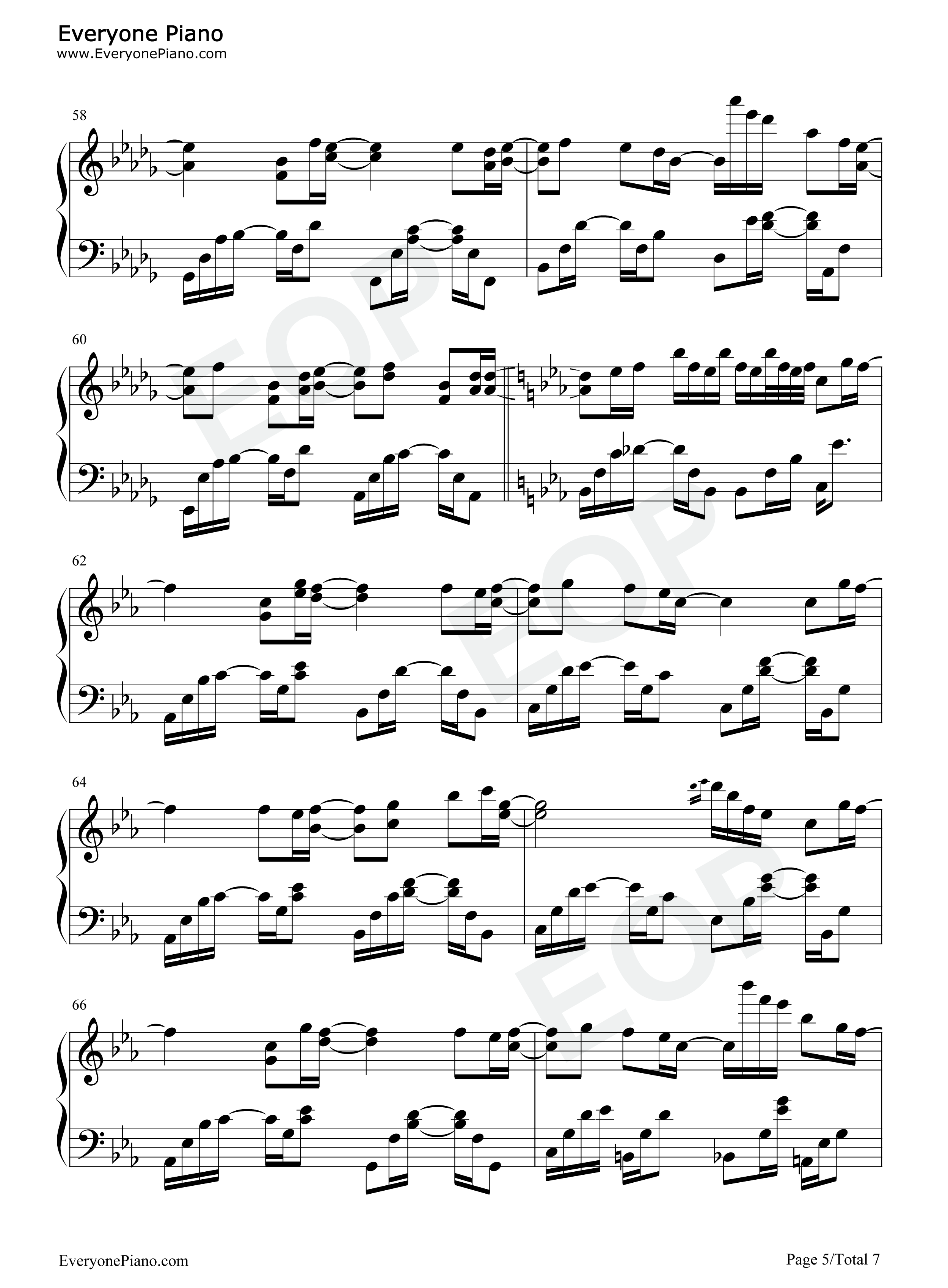 夜の光钢琴谱_近藤隆