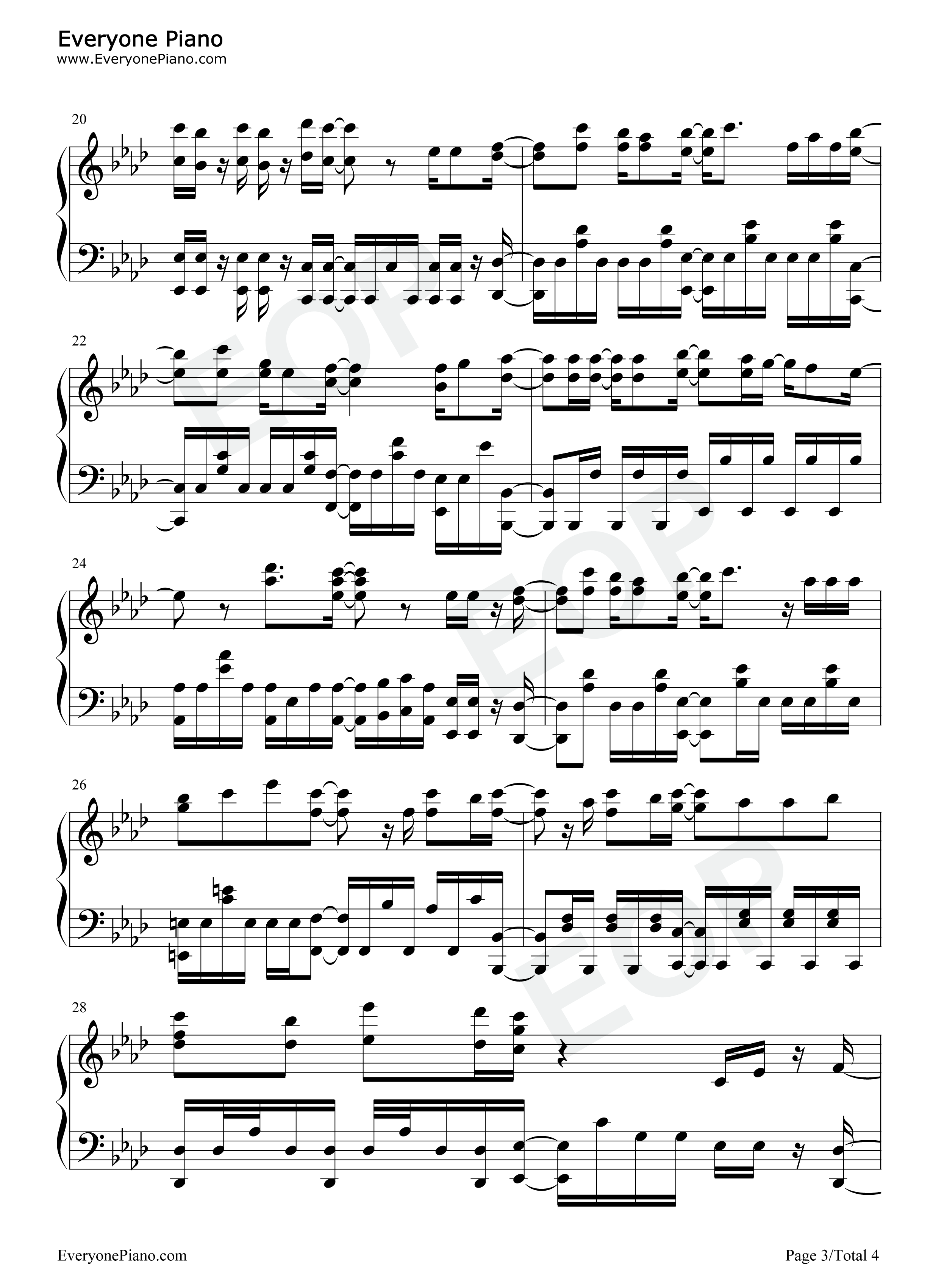 High_Free_Spirits钢琴谱_TrySail