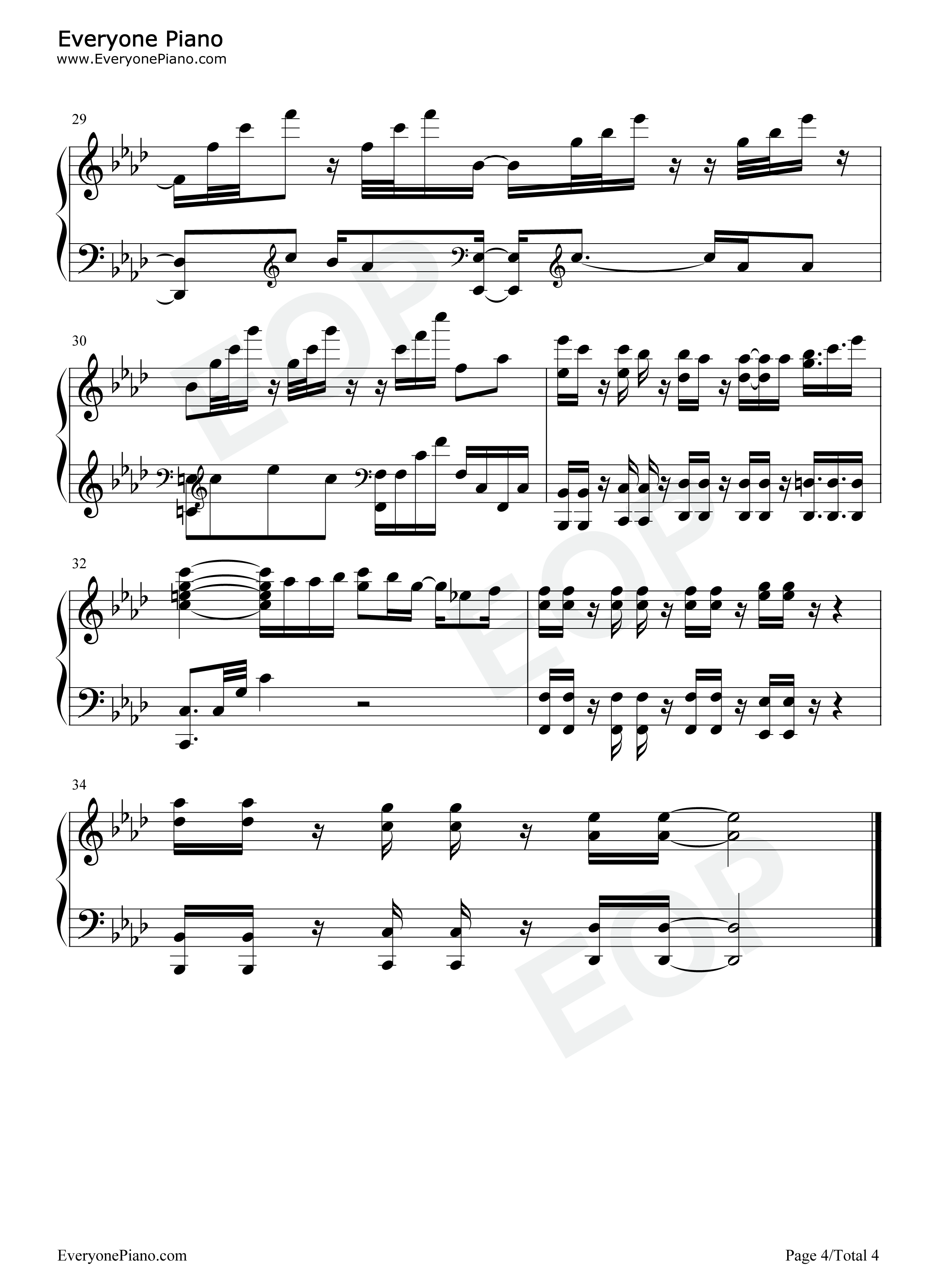 High_Free_Spirits钢琴谱_TrySail