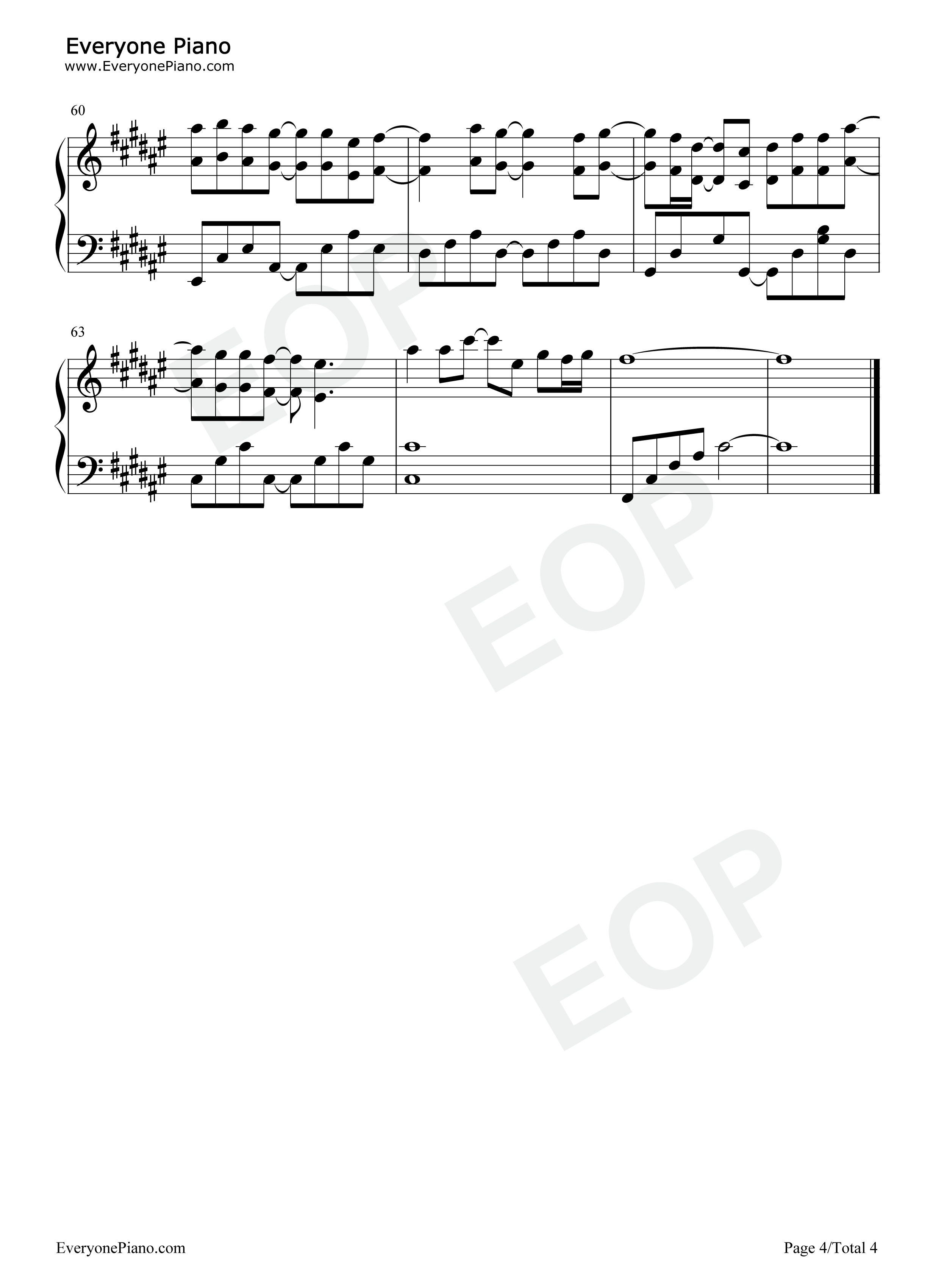 Like_A_Breeze钢琴谱_谭松韵