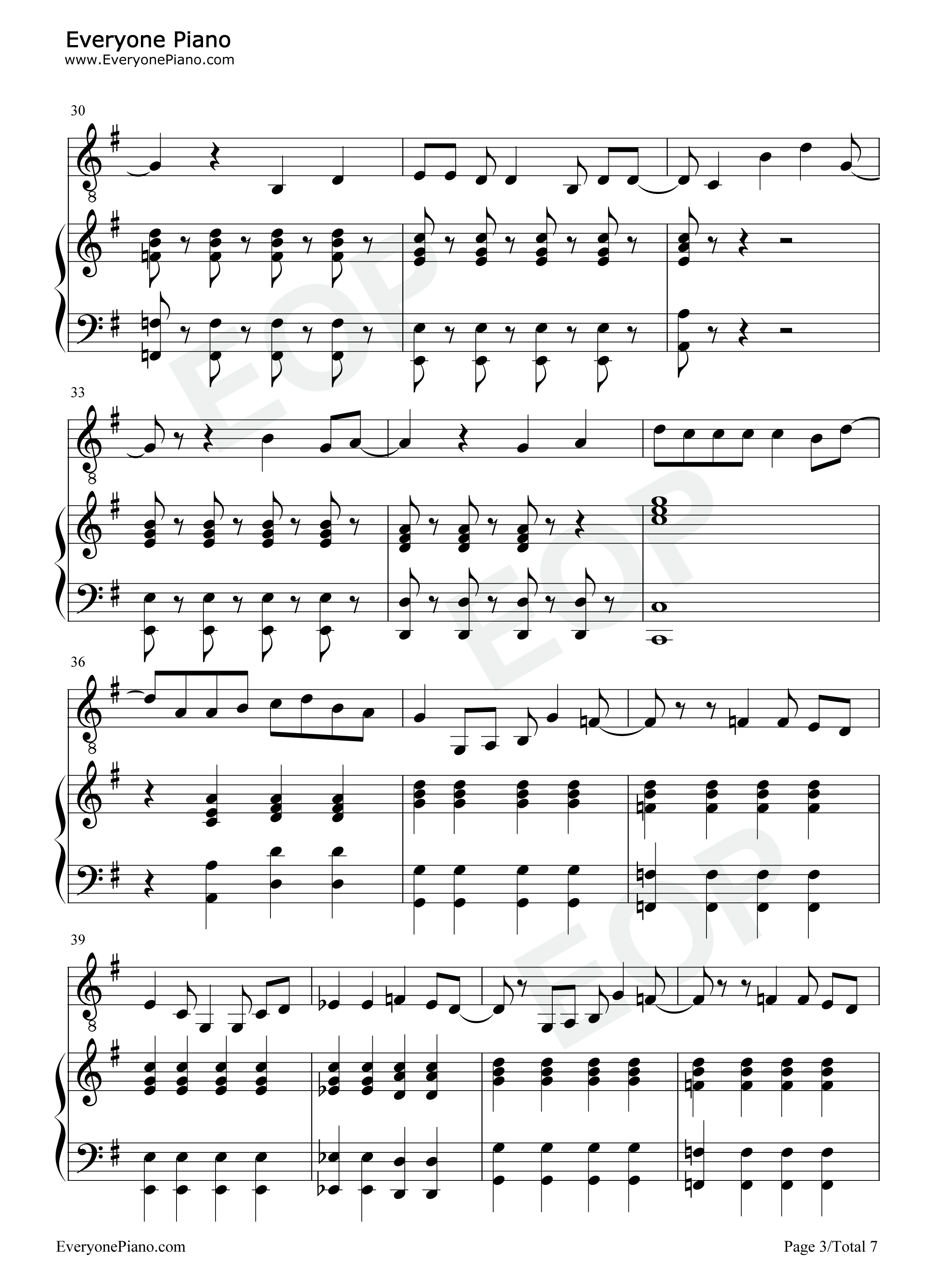 You_Will_Be_Back钢琴谱_Jonathan_Groff