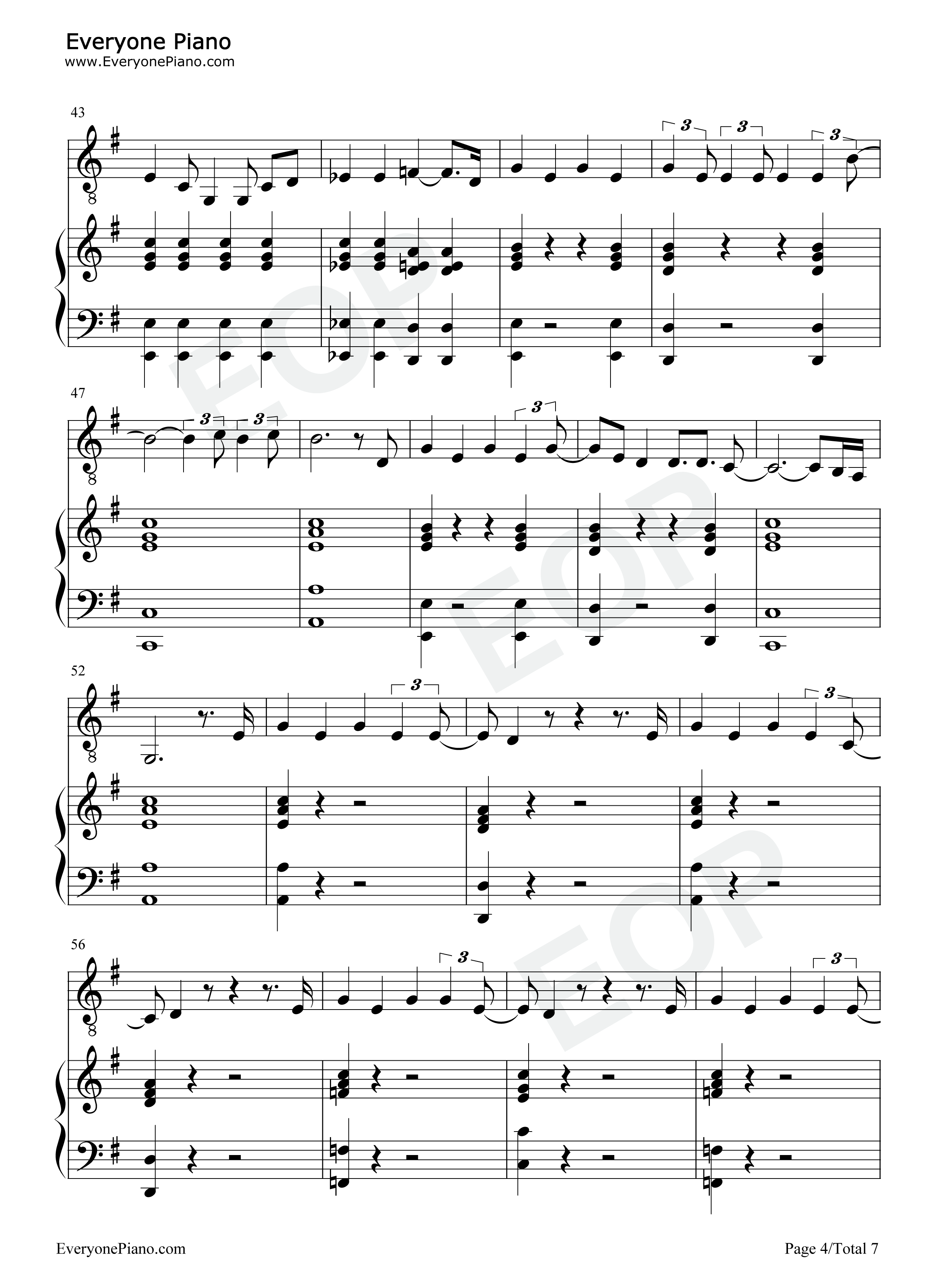 You_Will_Be_Back钢琴谱_Jonathan_Groff