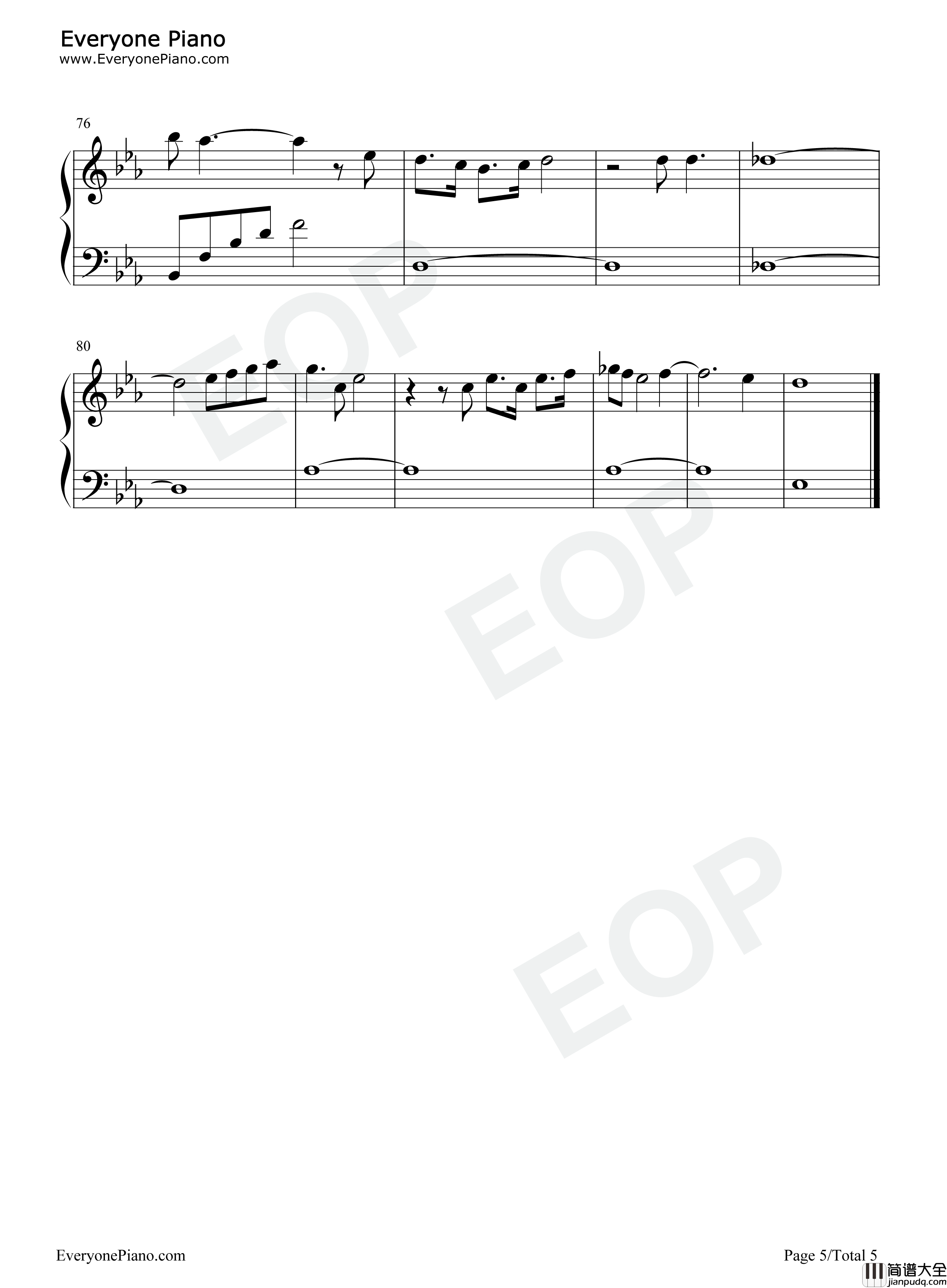 My_Future钢琴谱_Billie_Eilish