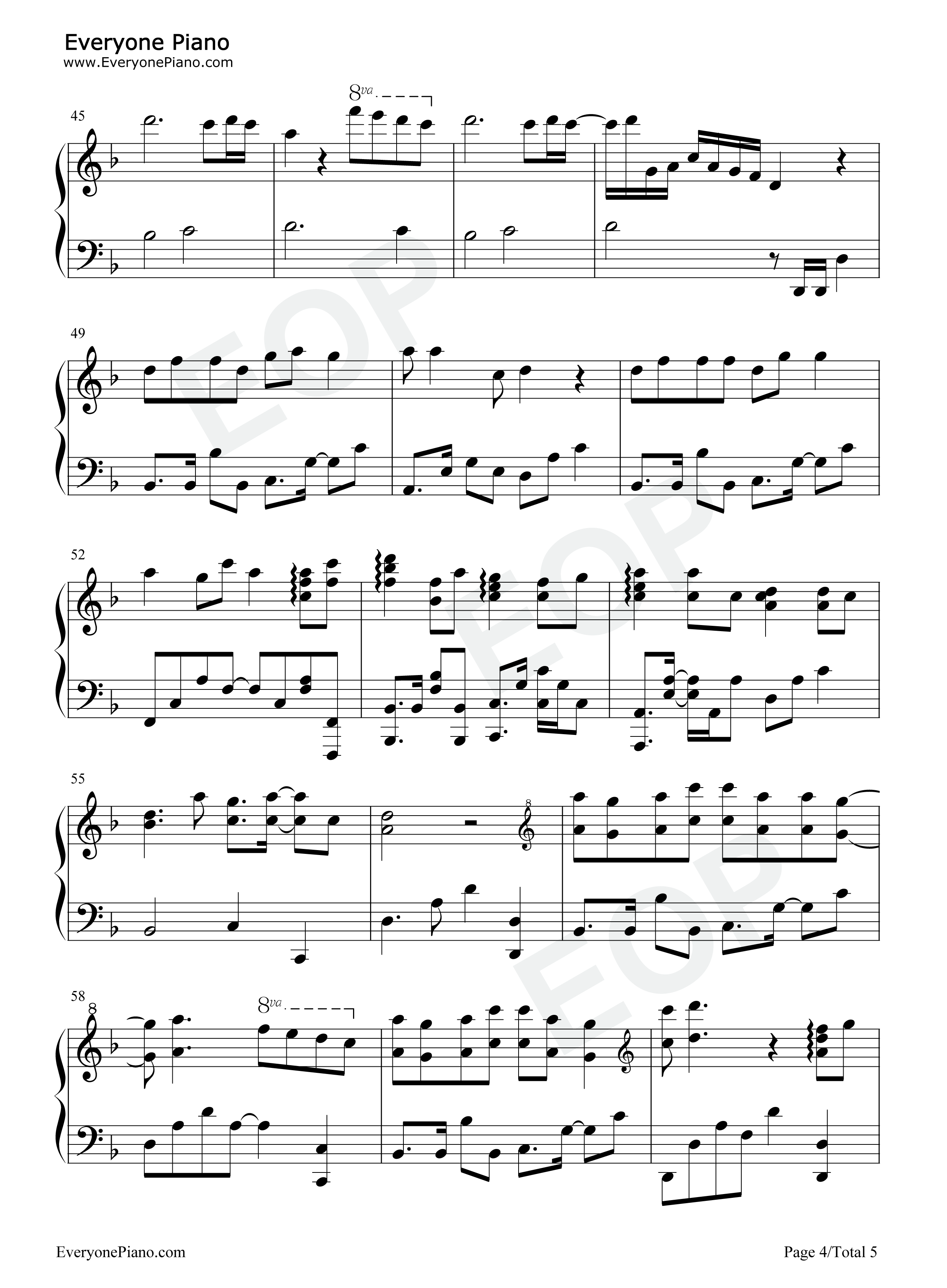 游山恋钢琴谱_海伦