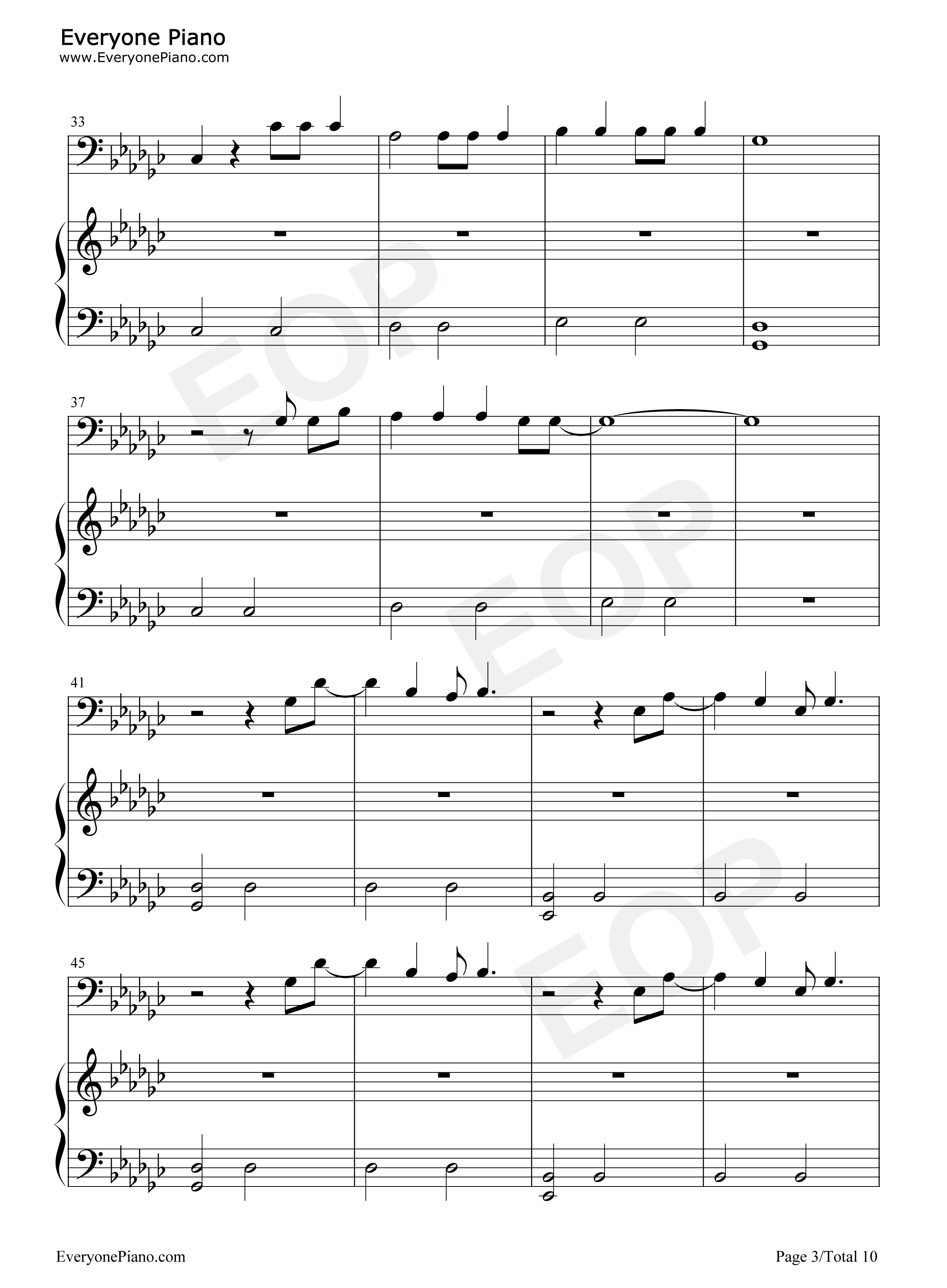 Exile钢琴谱_Taylor_Swift_Bon_Iver