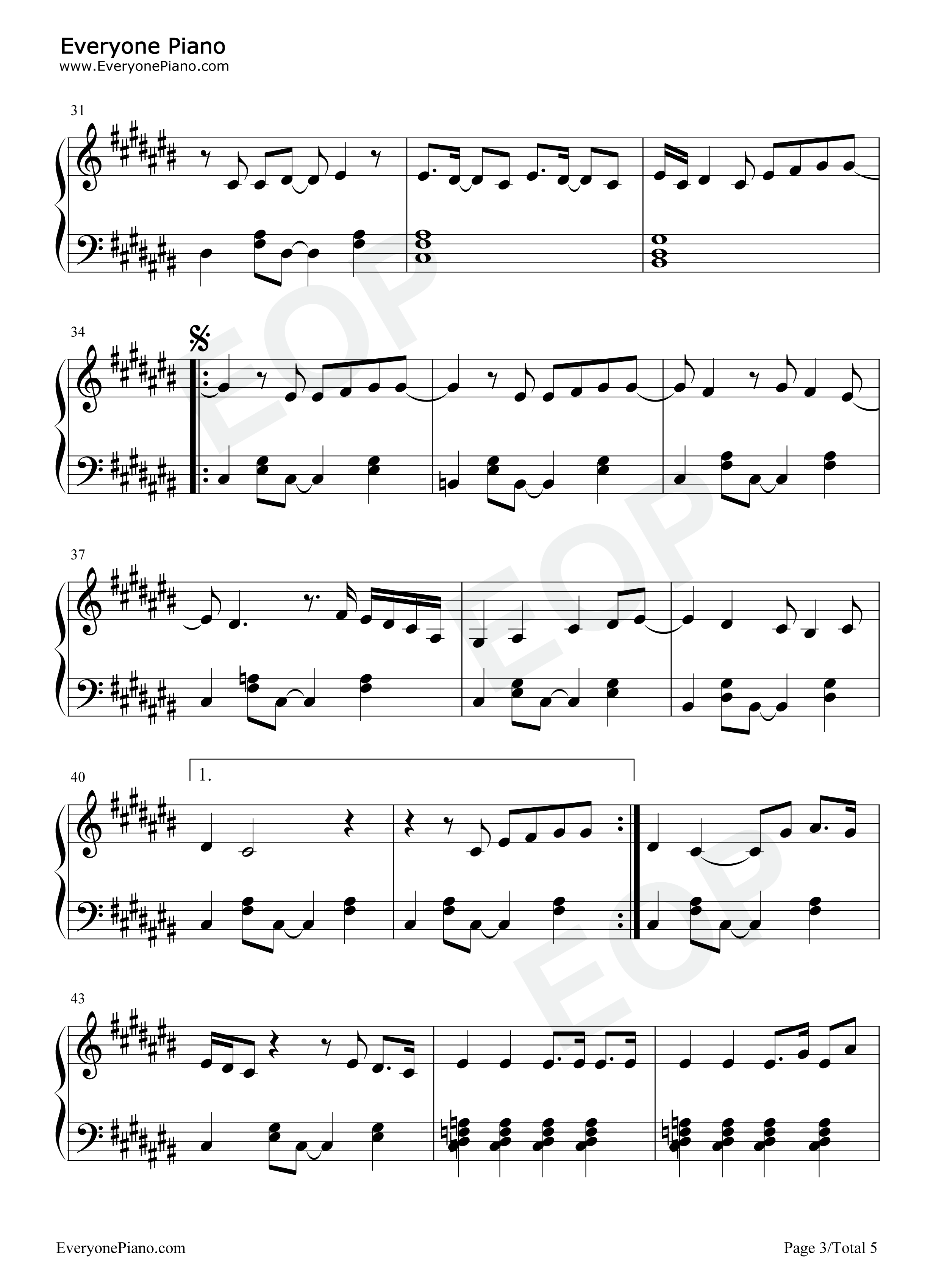 Christmas_Without_You钢琴谱_Ava_Max