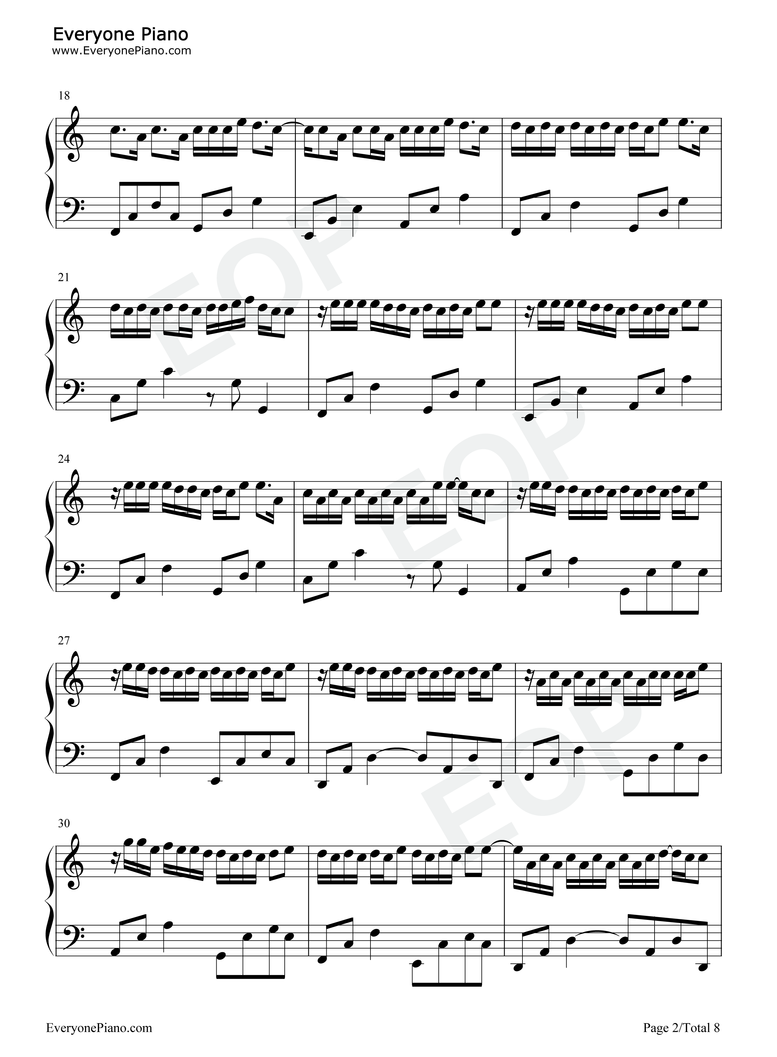 把回忆拼好给你钢琴谱_王贰浪