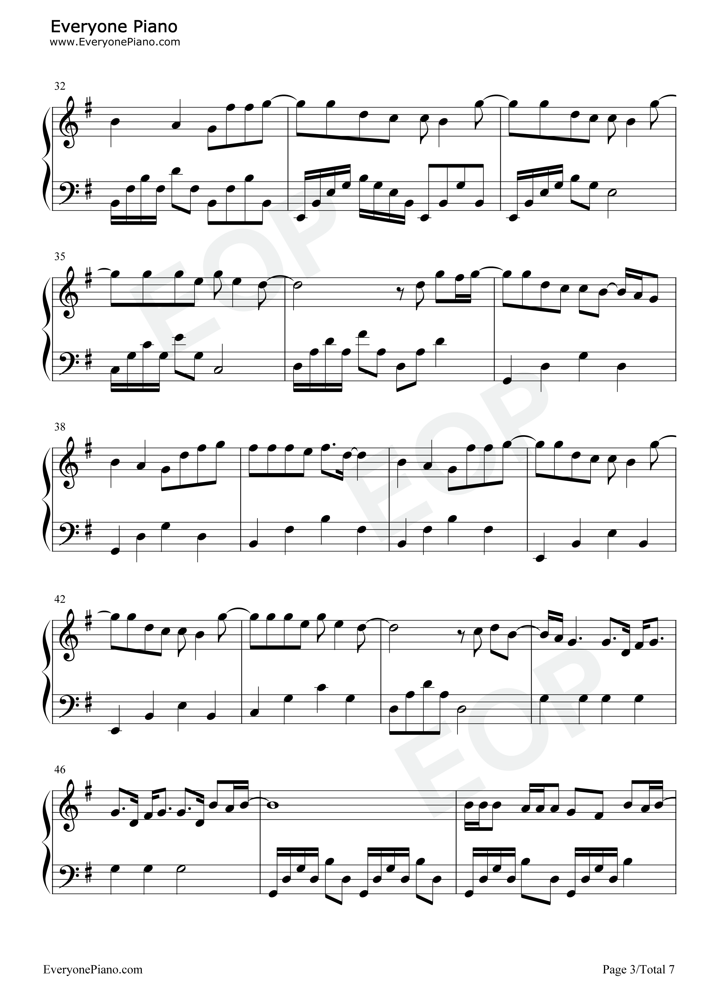 最好是钢琴谱_林俊杰