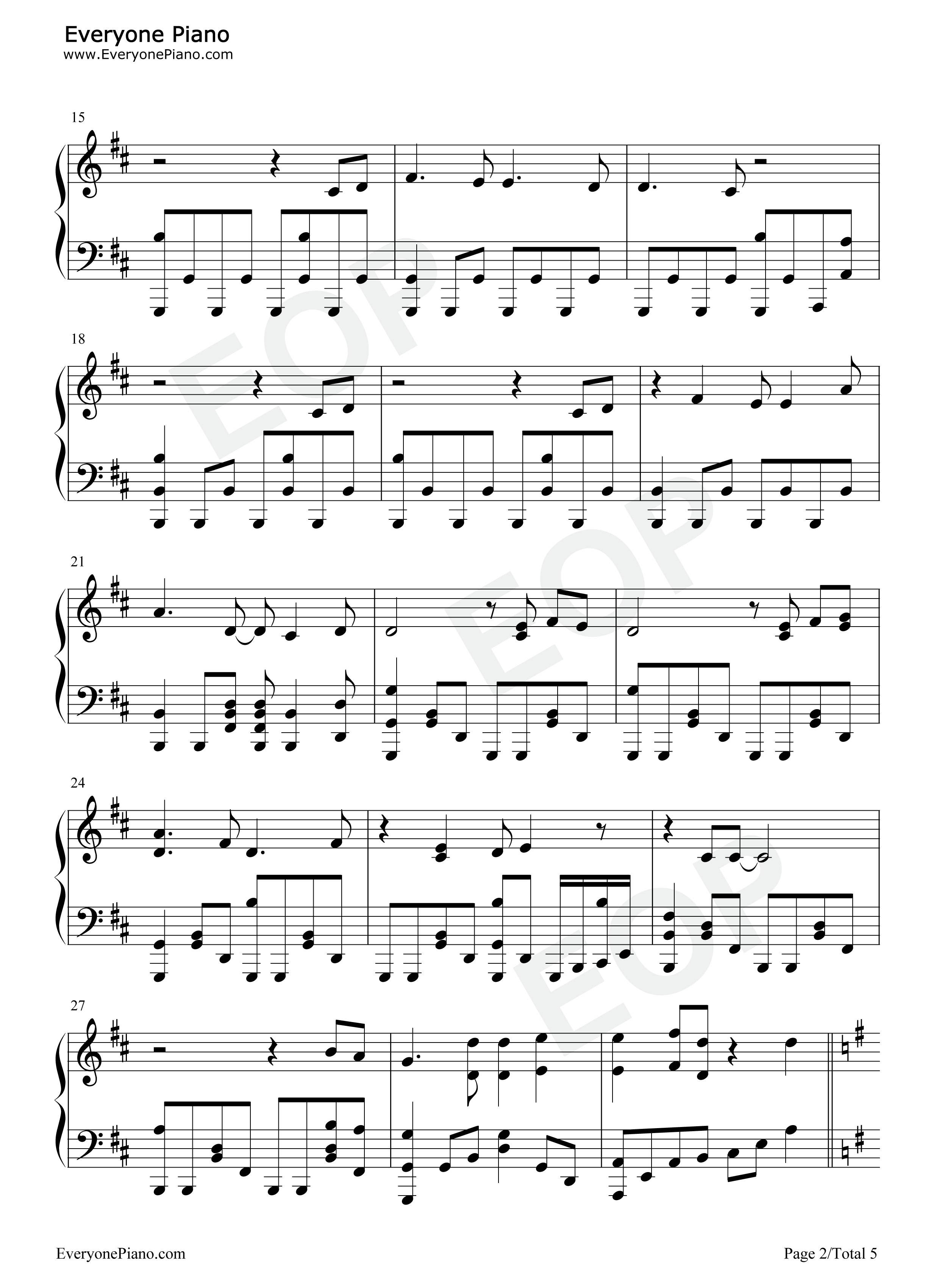 Nameless_Story钢琴谱_岸田教团&THE明星Rockets