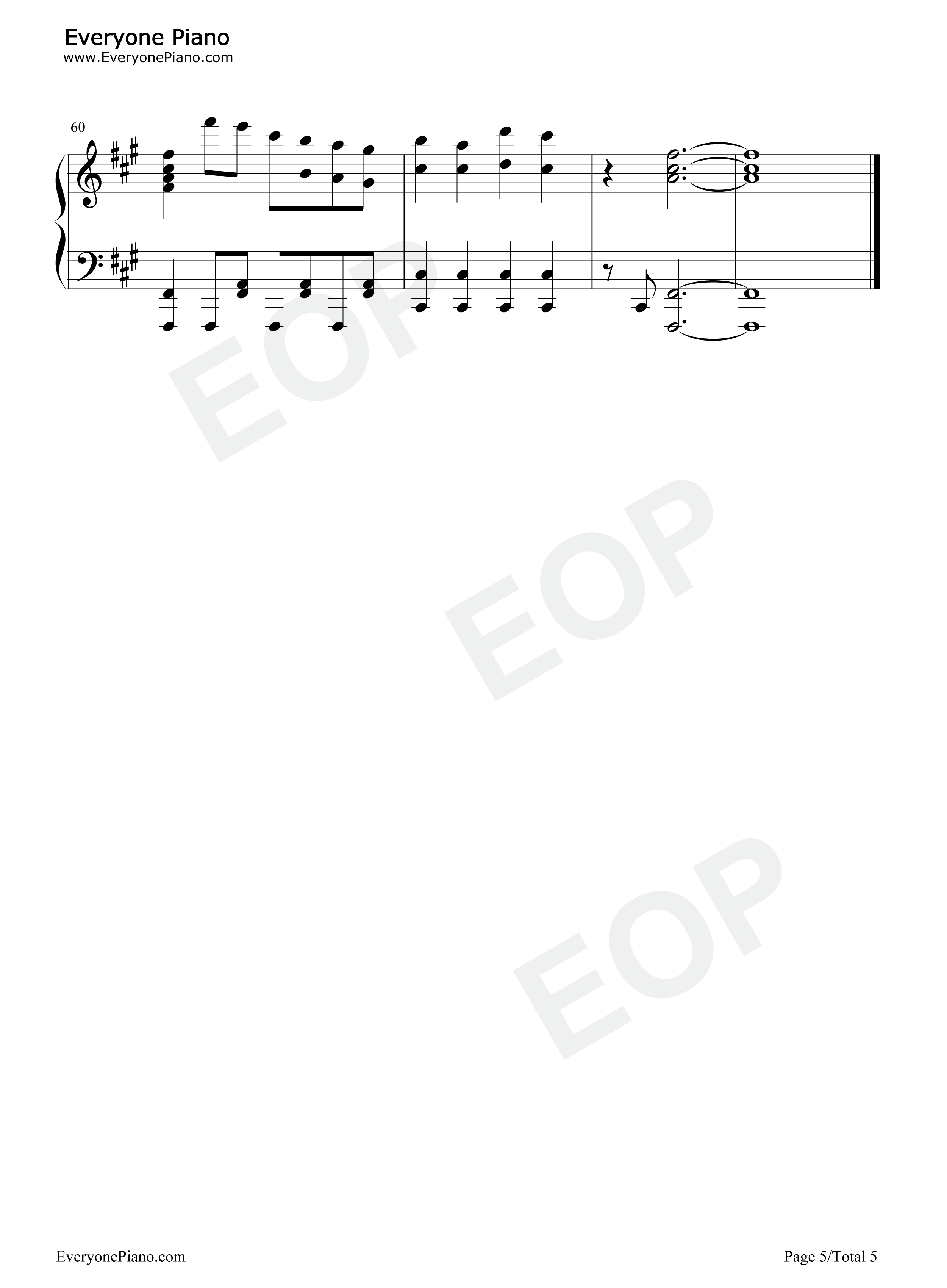 Nameless_Story钢琴谱_岸田教团&THE明星Rockets