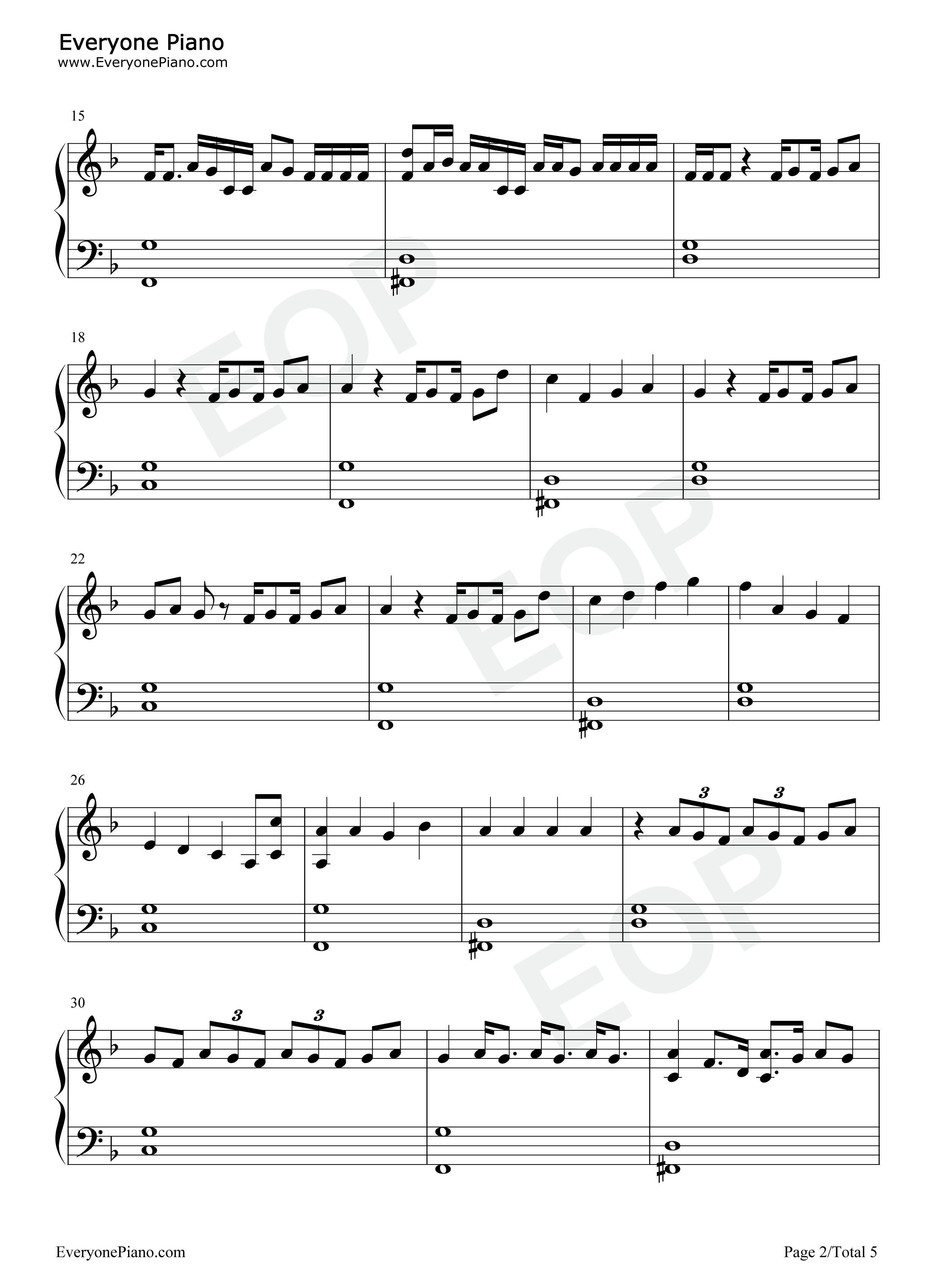 34_35钢琴谱_Ariana_Grande