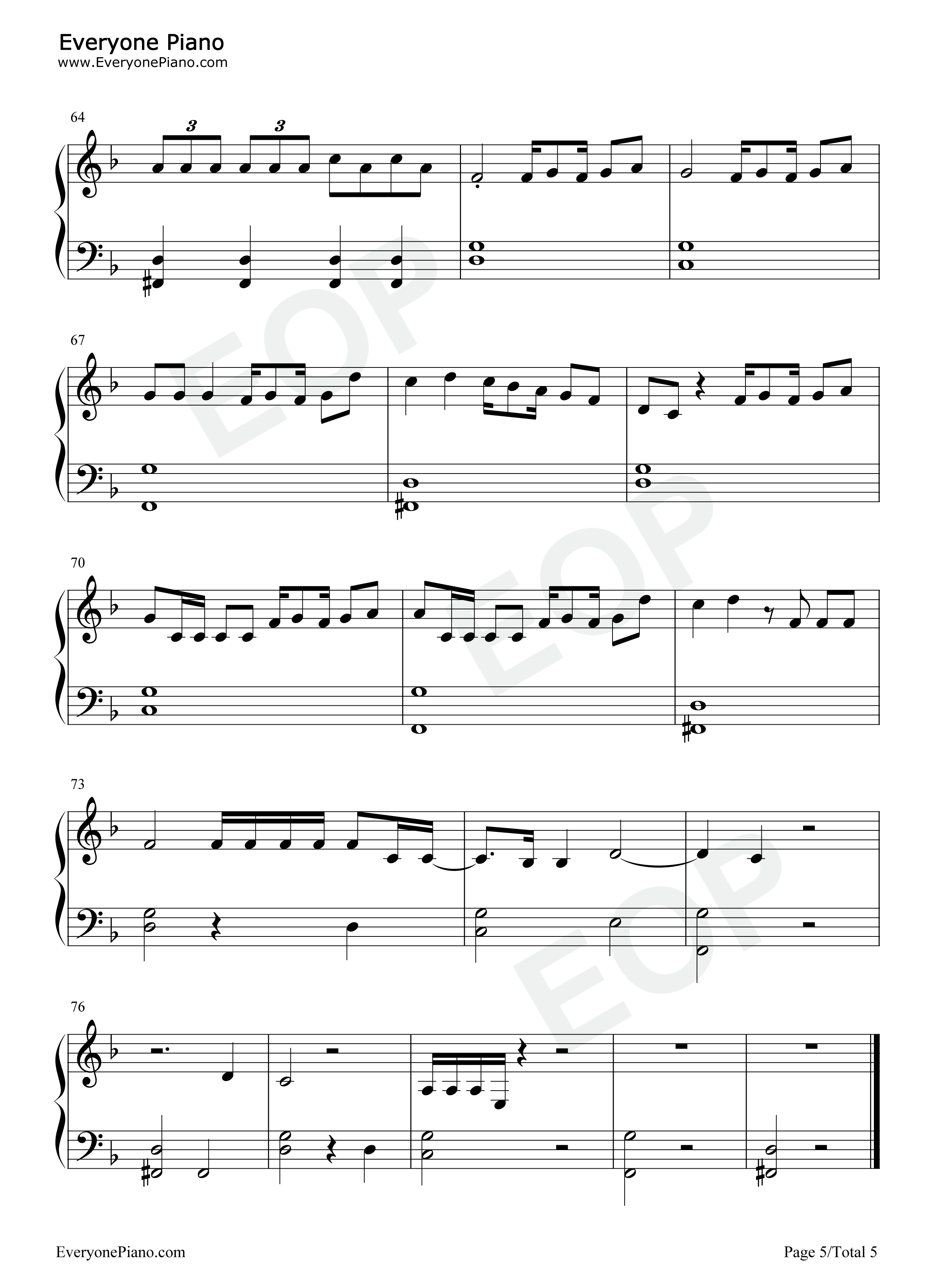 34_35钢琴谱_Ariana_Grande