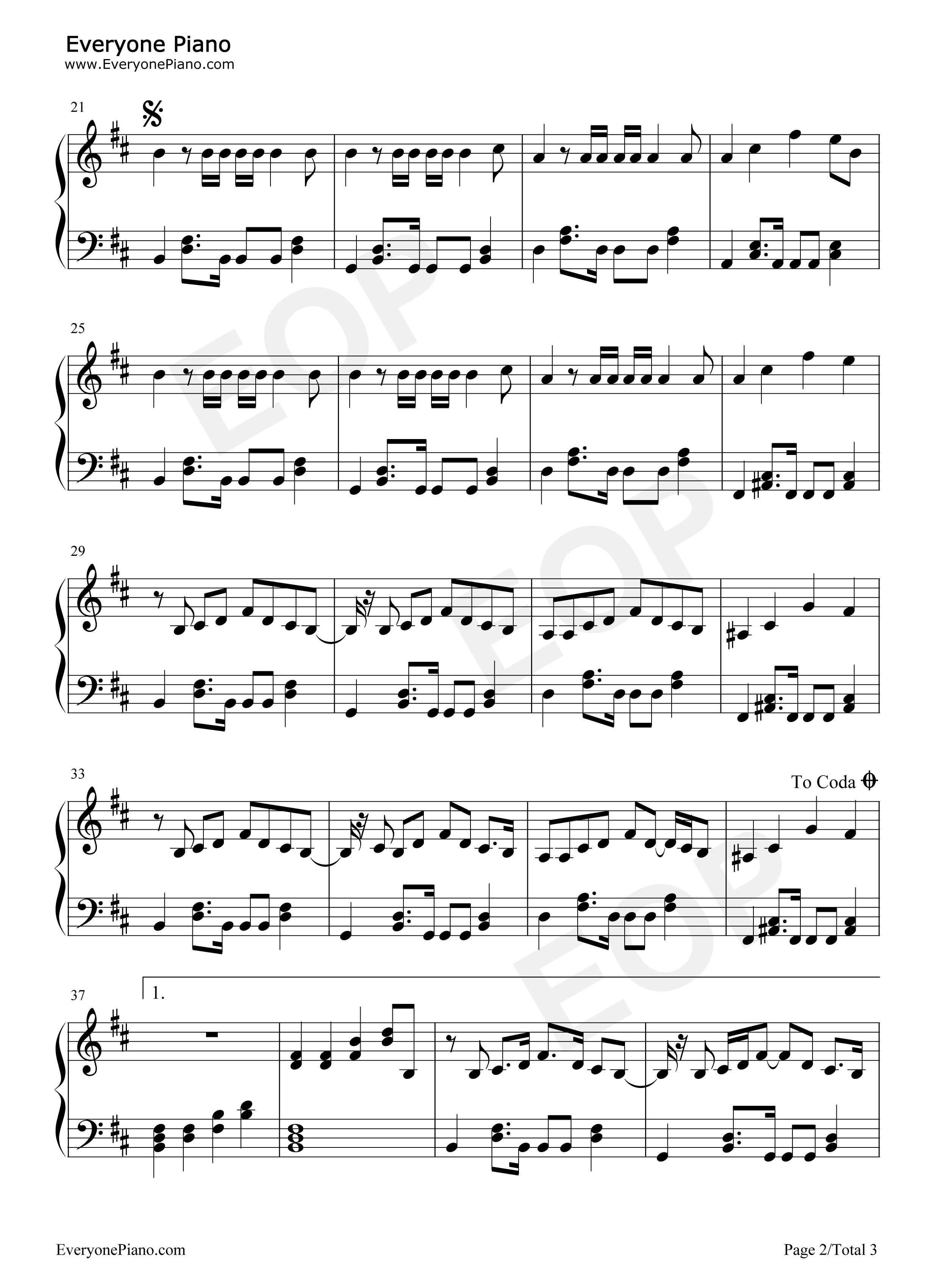 Courage_to_Change钢琴谱_Sia