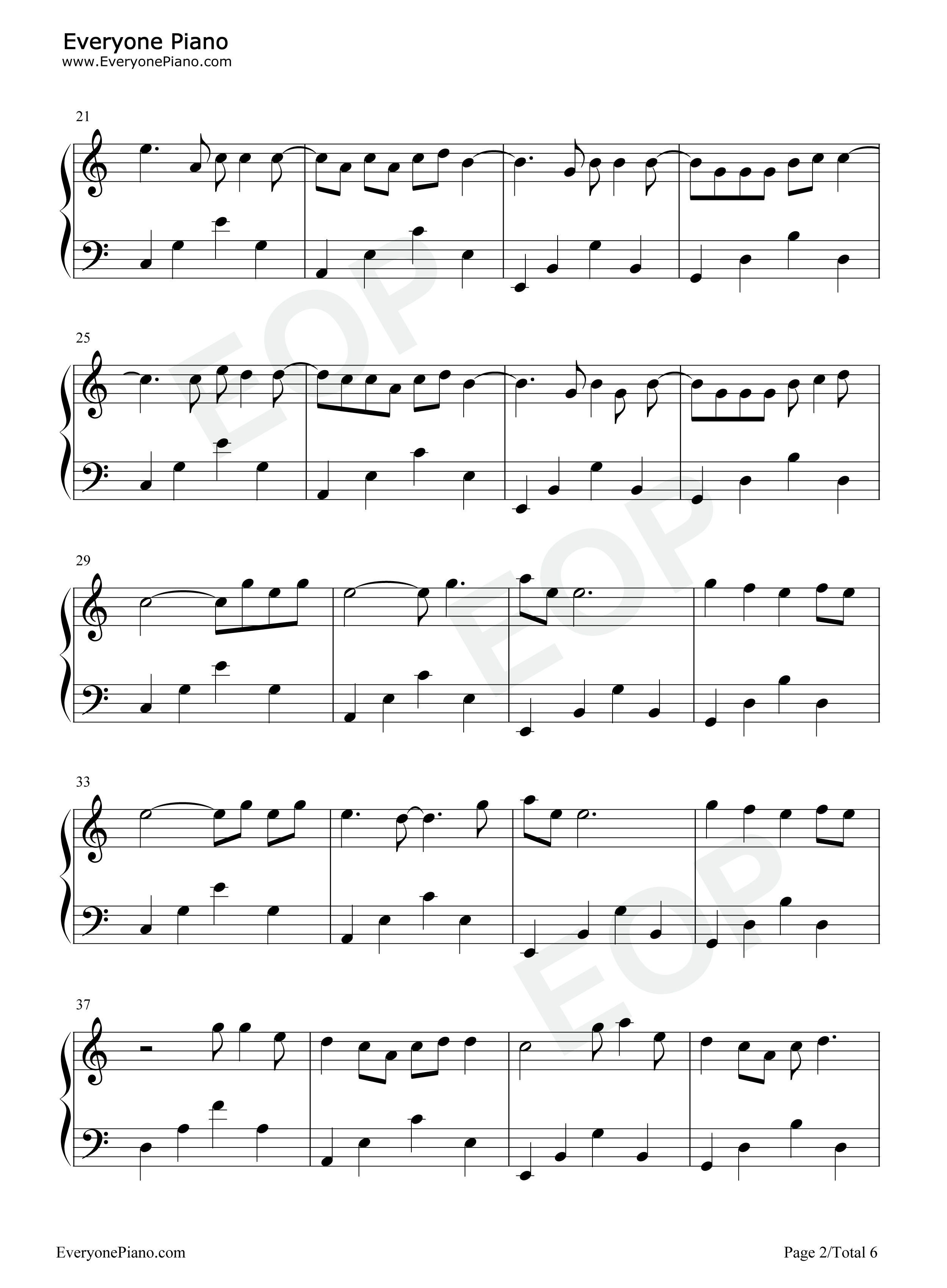 Save_Your_Tears钢琴谱_The_Weeknd