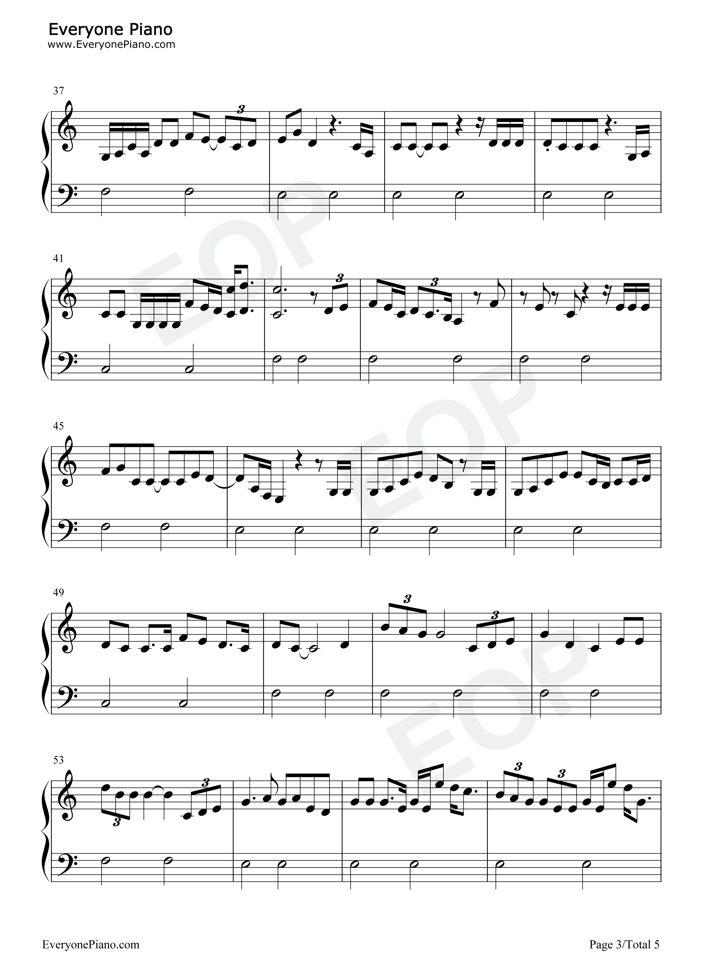 Off_the_Table钢琴谱_Ariana_Grande_The_Weeknd