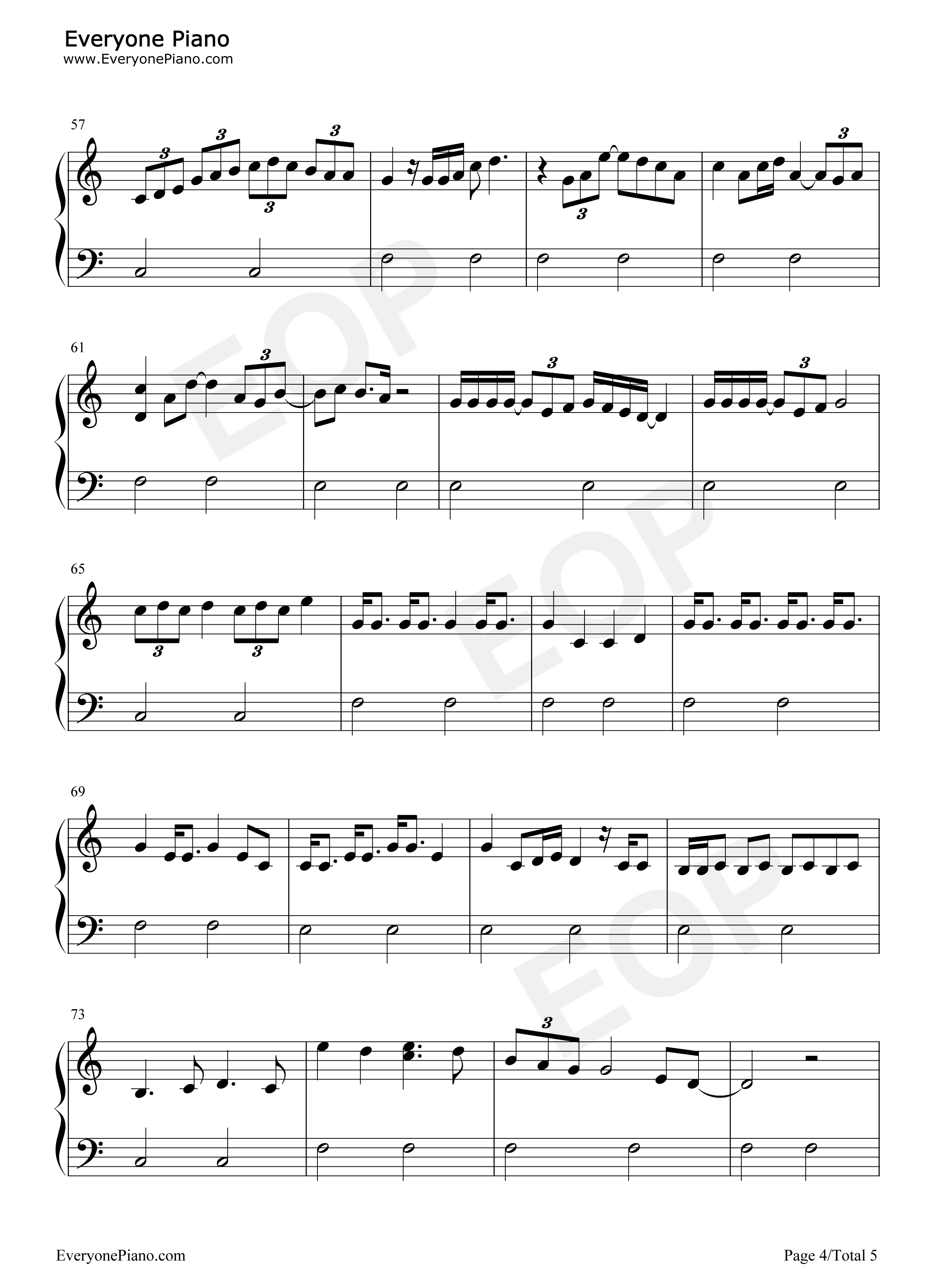 Off_the_Table钢琴谱_Ariana_Grande_The_Weeknd