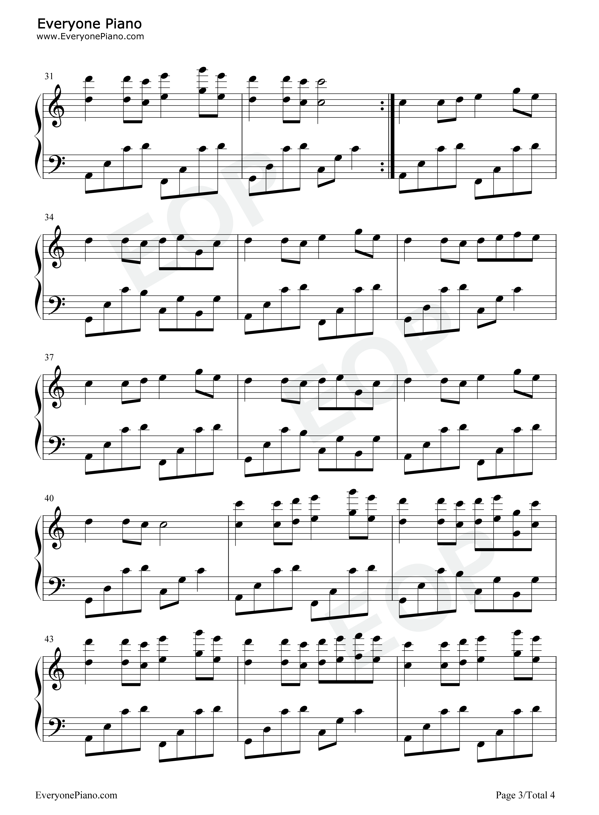 和煦的糖果风钢琴谱_Candy_Wind