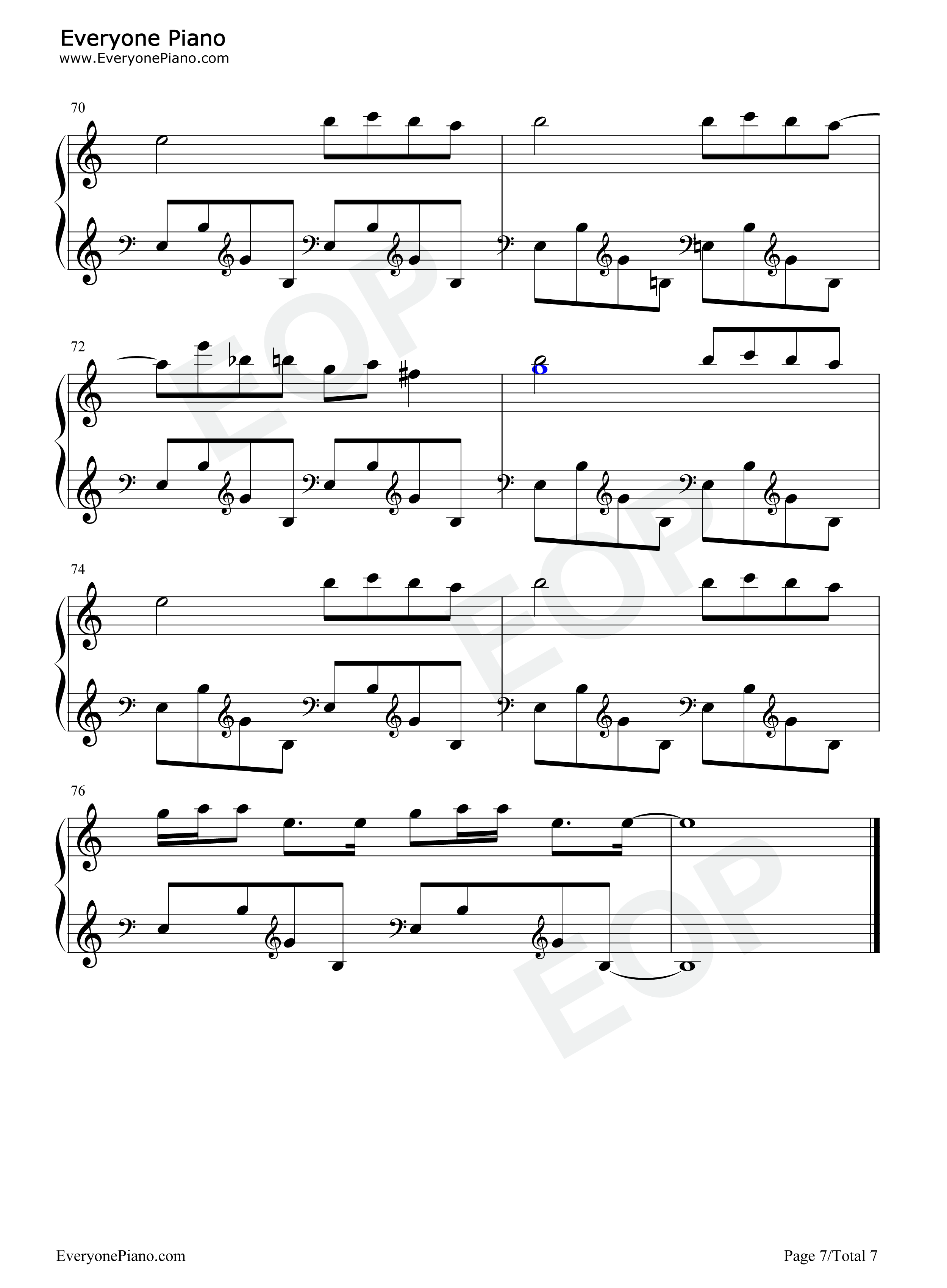 Crazy_Over_You钢琴谱_Blackpink