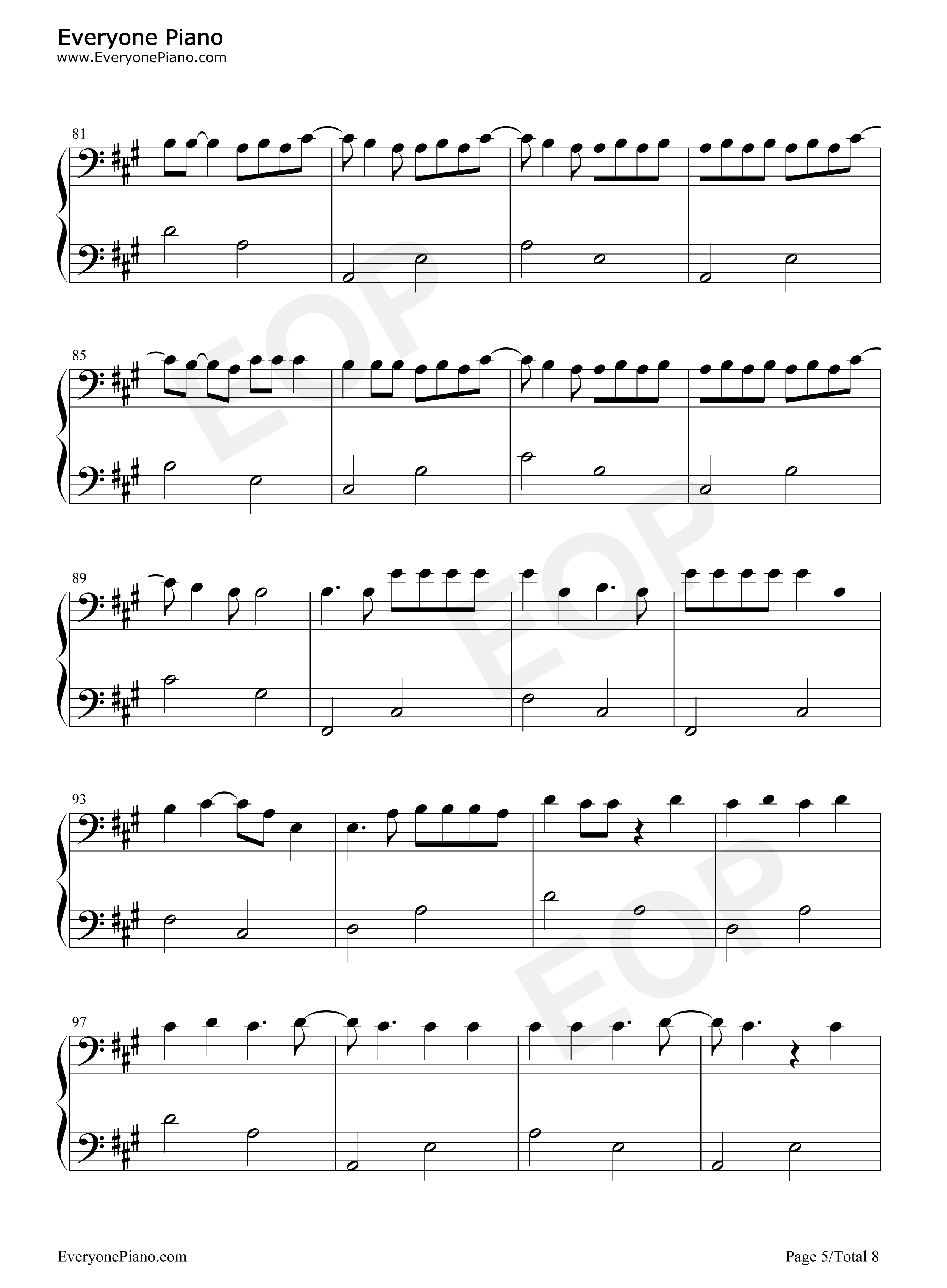 Hawái钢琴谱_Maluma_The_Weeknd