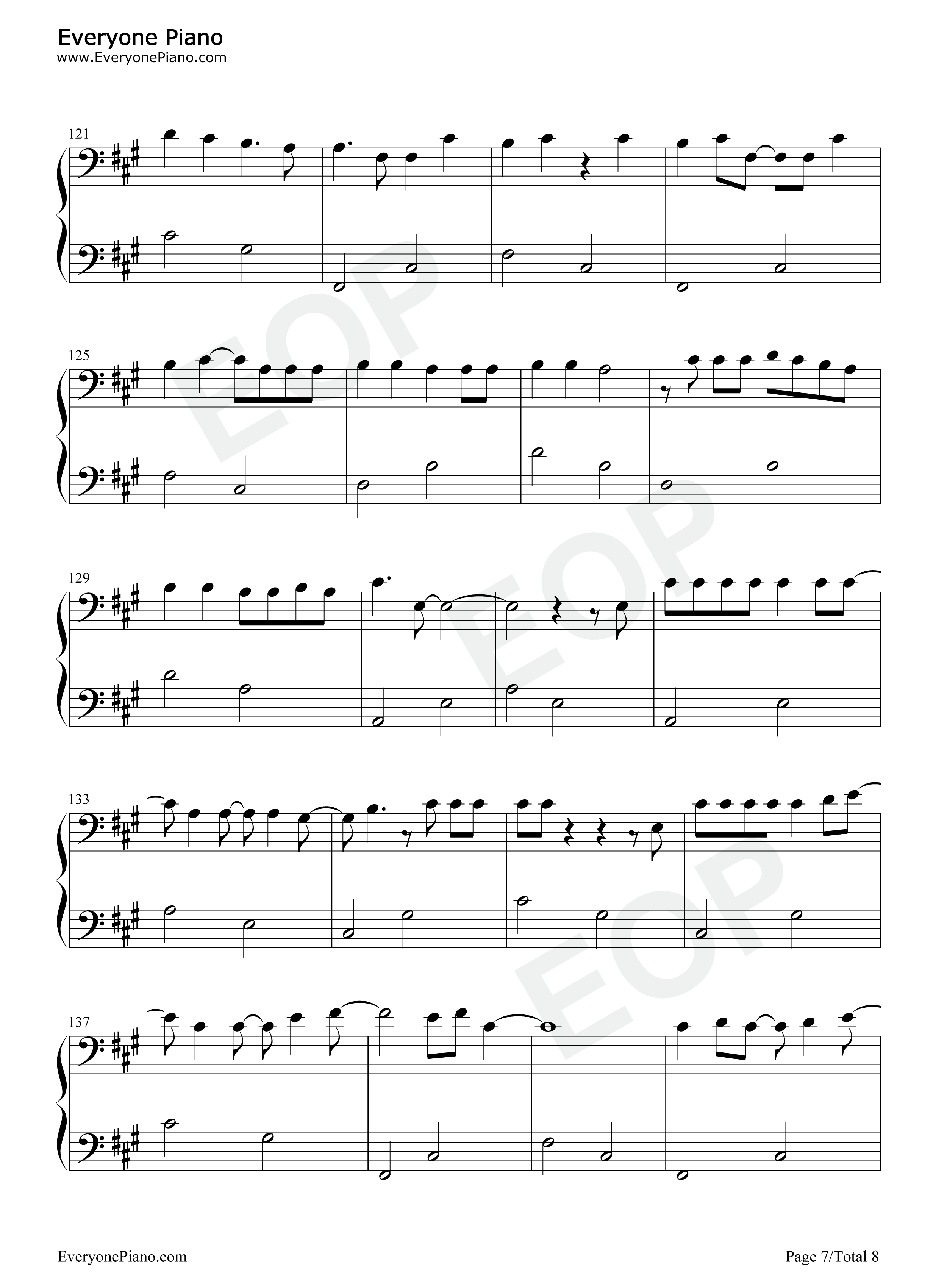 Hawái钢琴谱_Maluma_The_Weeknd