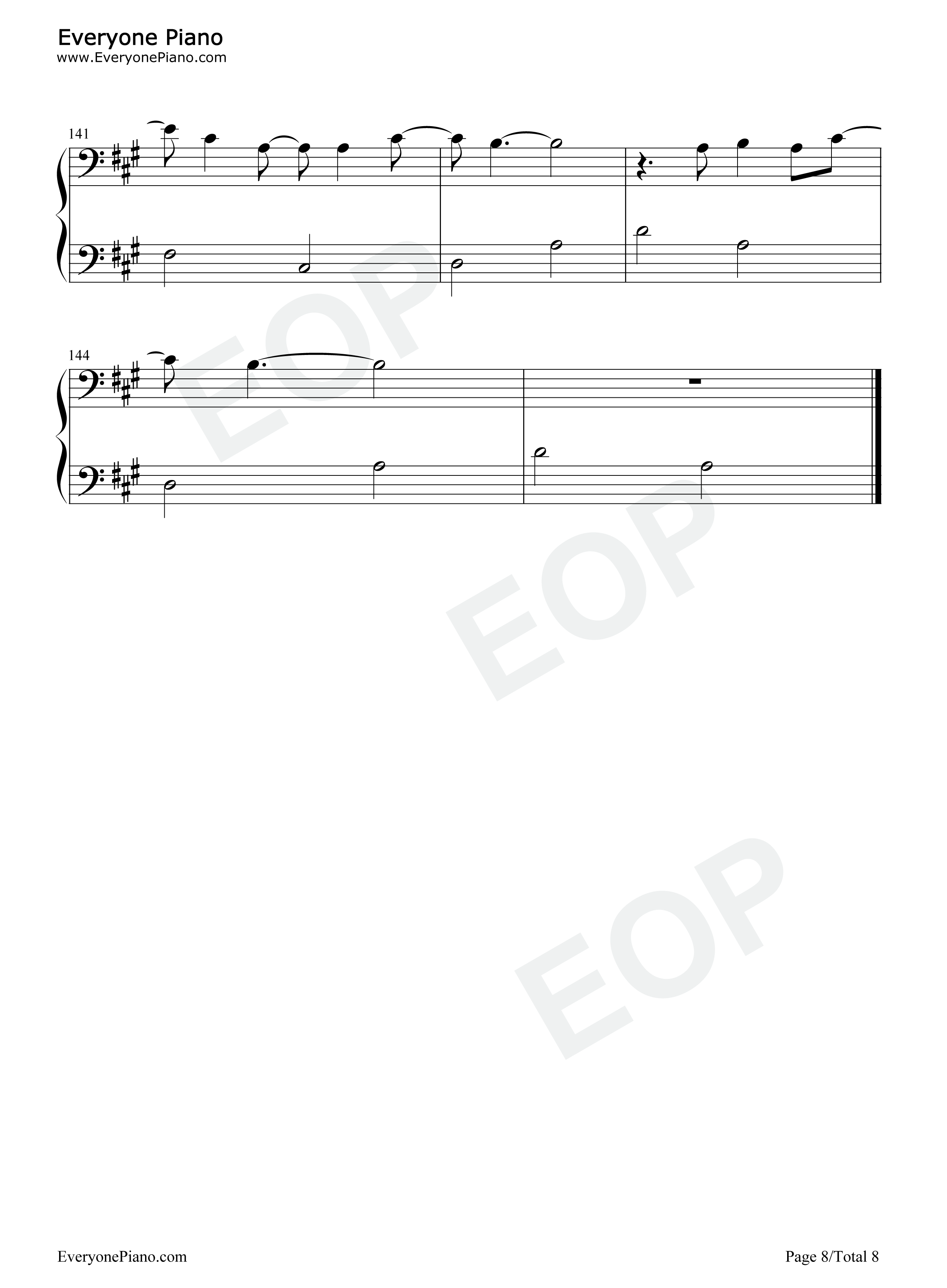 Hawái钢琴谱_Maluma_The_Weeknd