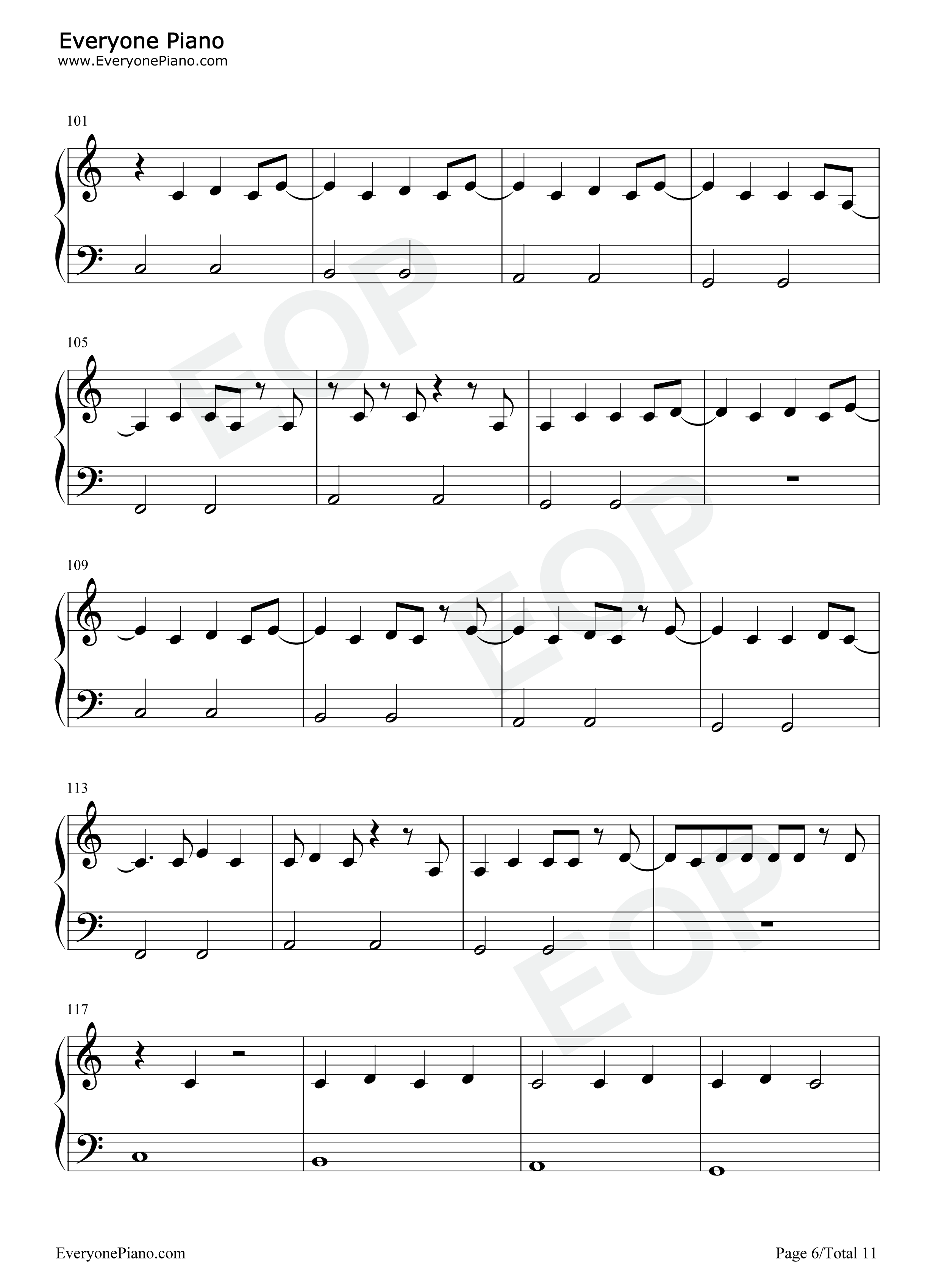 Betty钢琴谱_Taylor_Swift