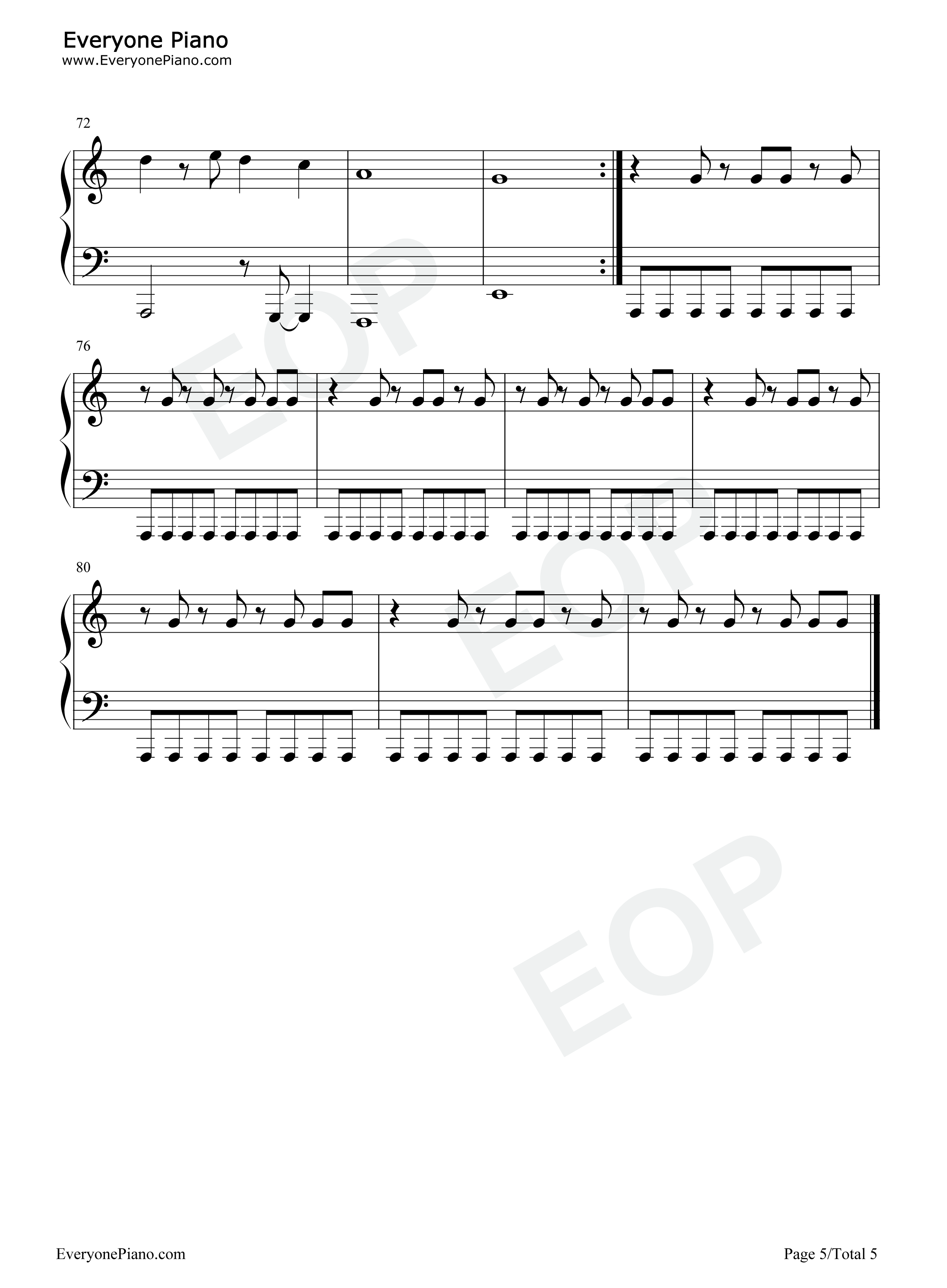 Sorry钢琴谱_Nothing_But_Thieves