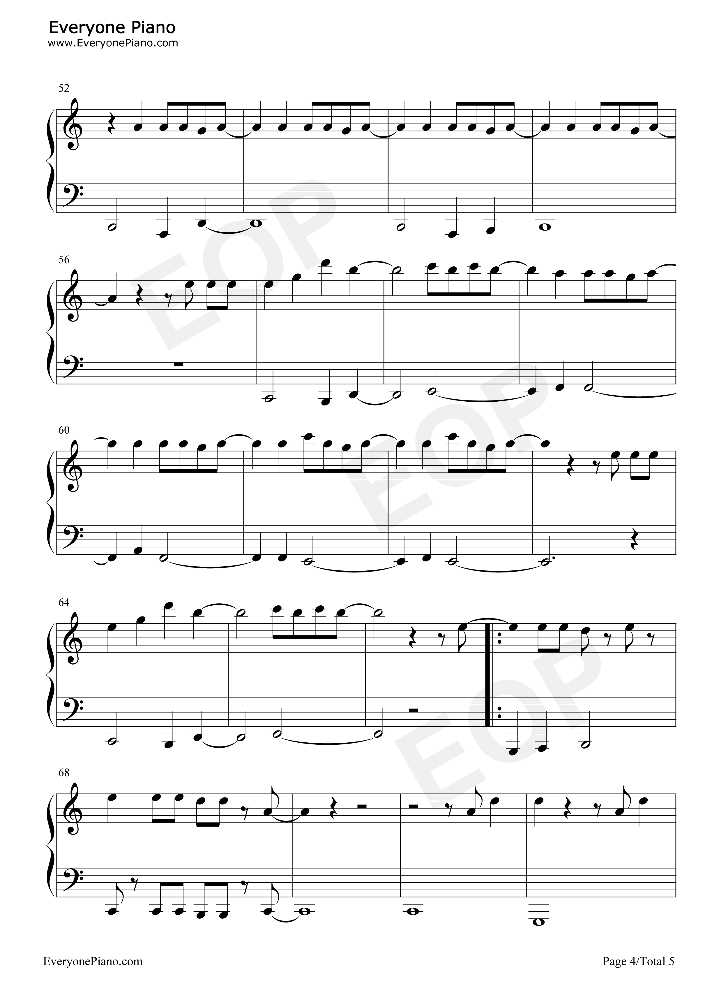 Sorry钢琴谱_Nothing_But_Thieves