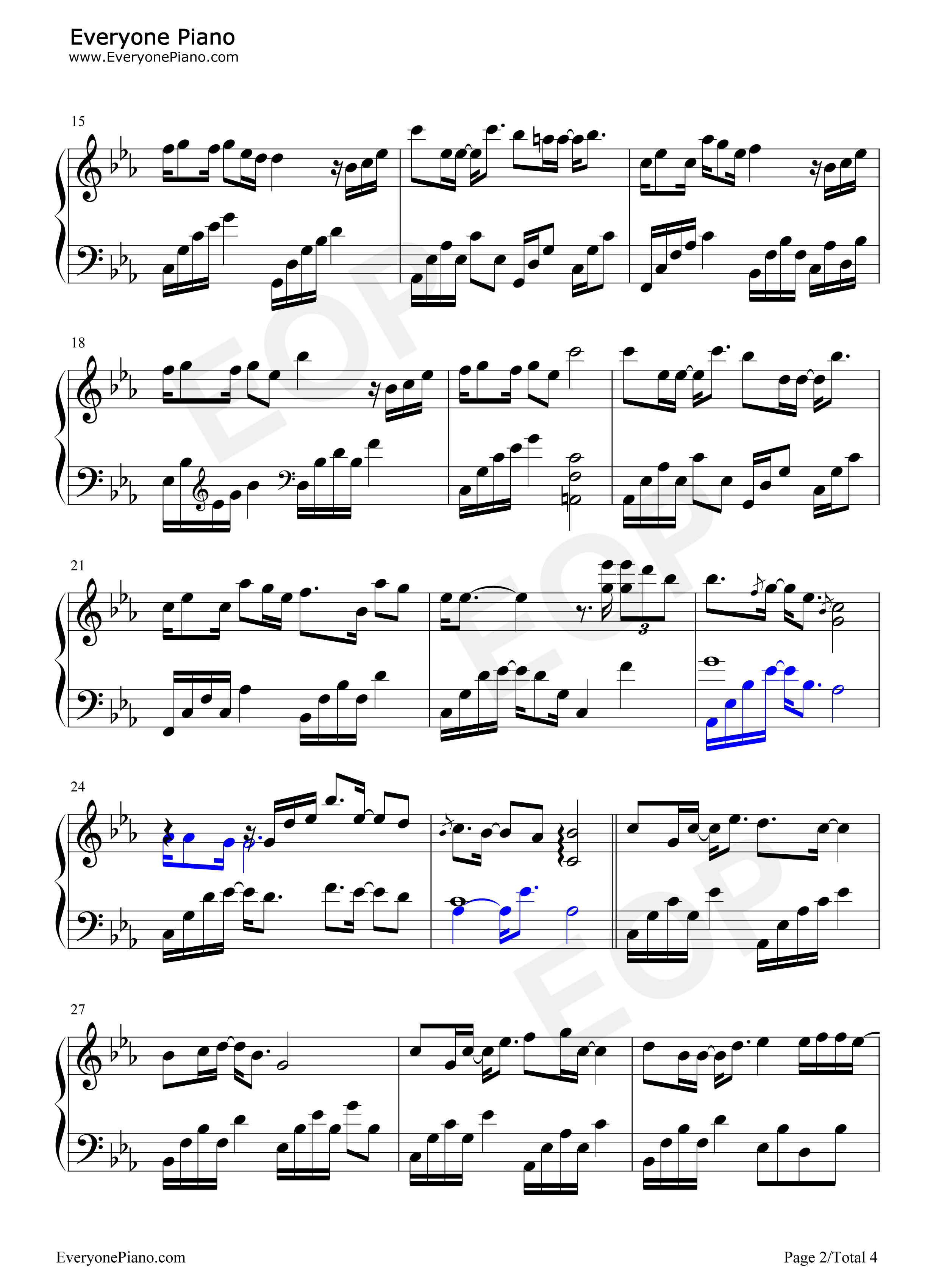 真心钢琴谱_庄心妍