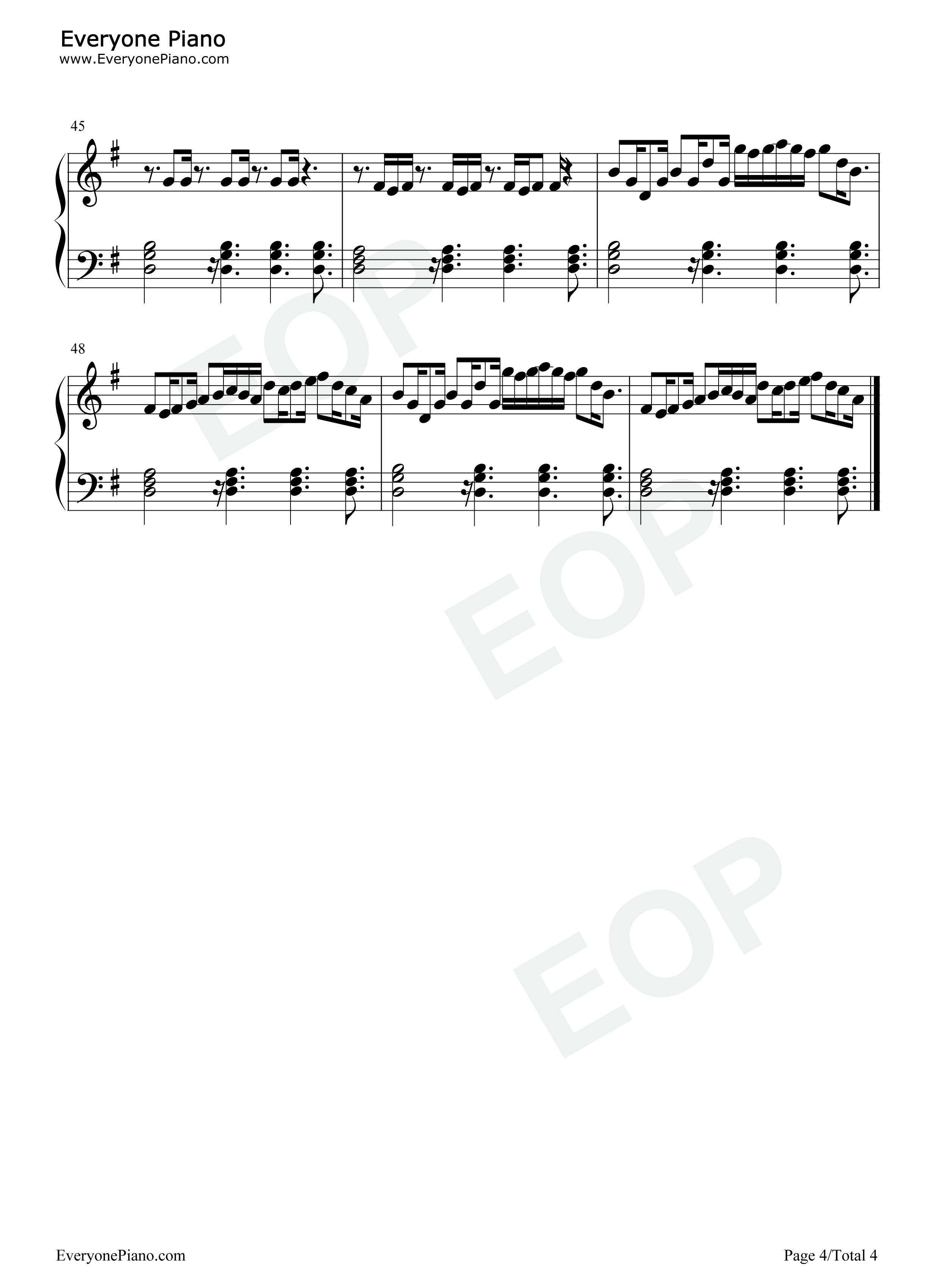 Krabby_Step钢琴谱_Swae_Lee_Tyga_Lil_Mosey