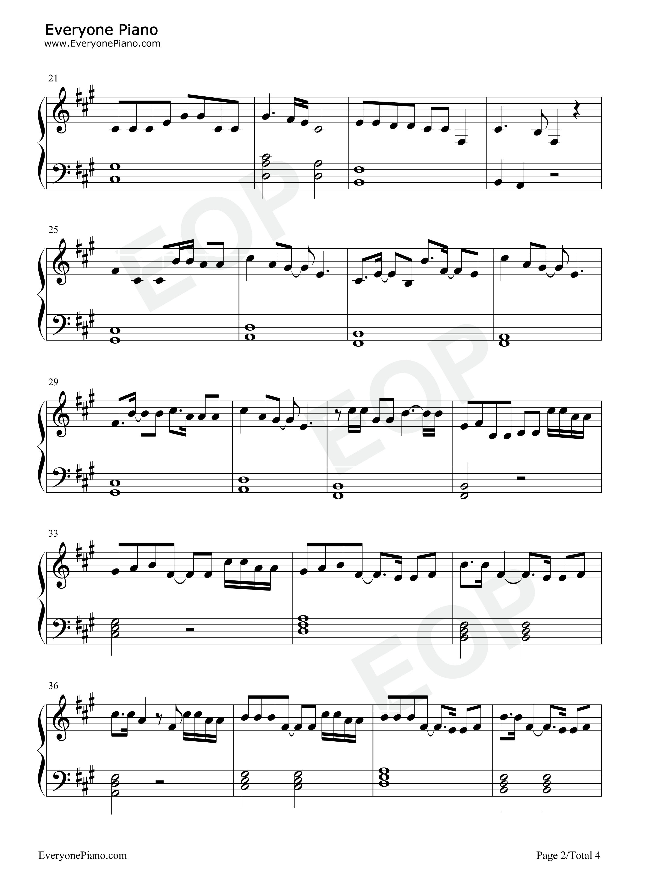 No_Idea钢琴谱_Don_Toliver