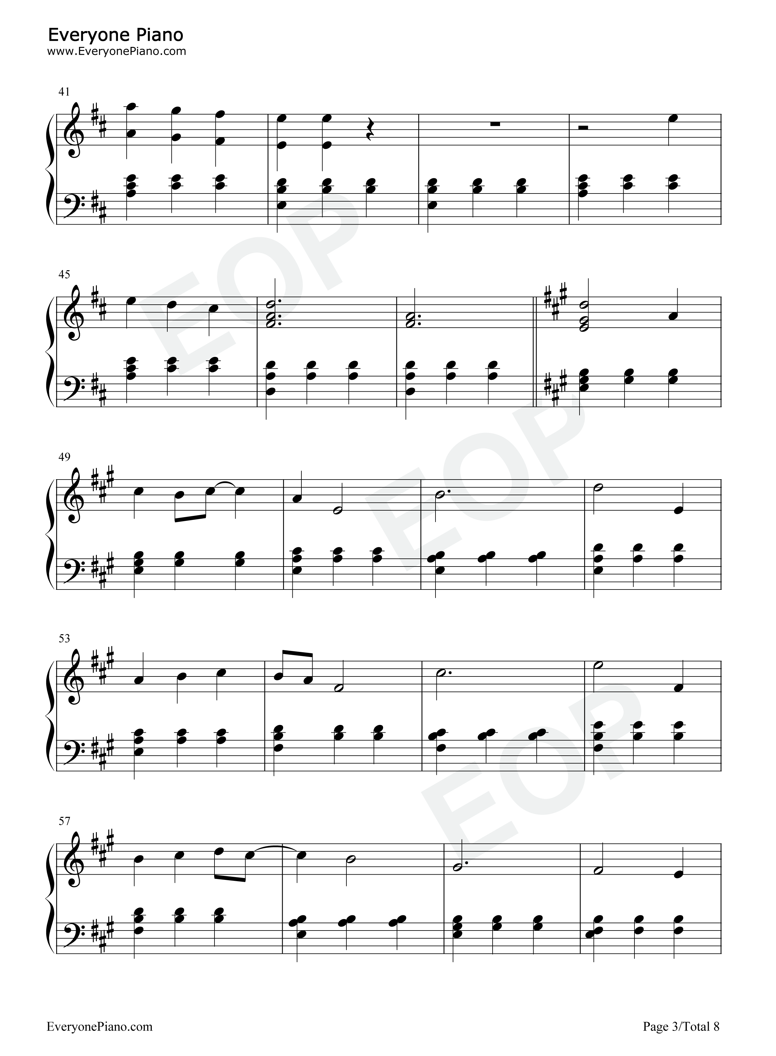 Happy_Xmas_War_Is_Over钢琴谱_John_Lennon_Yoko_Ono