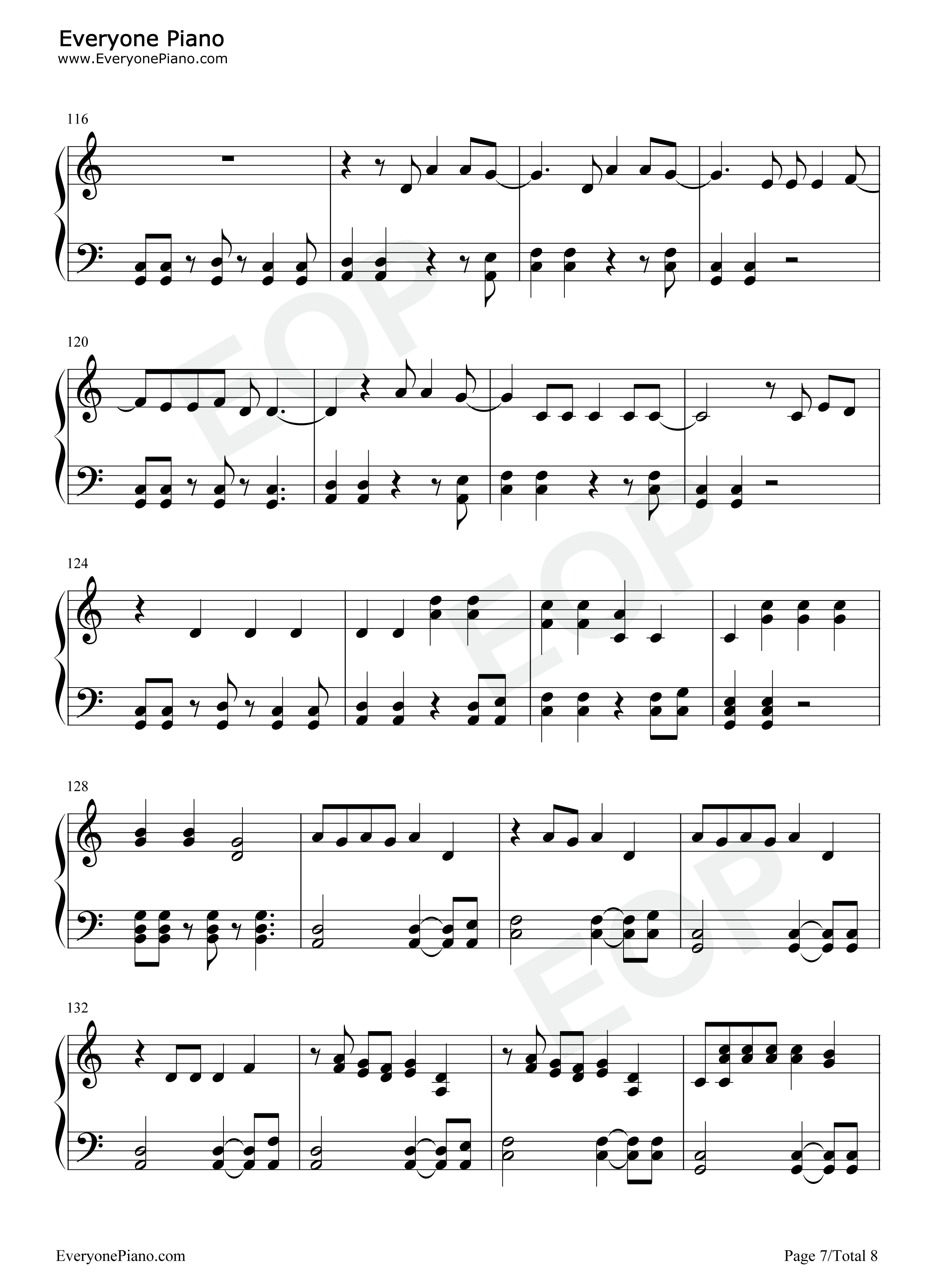 Imagine_Dragon歌曲串烧钢琴谱_Imagine_Dragon