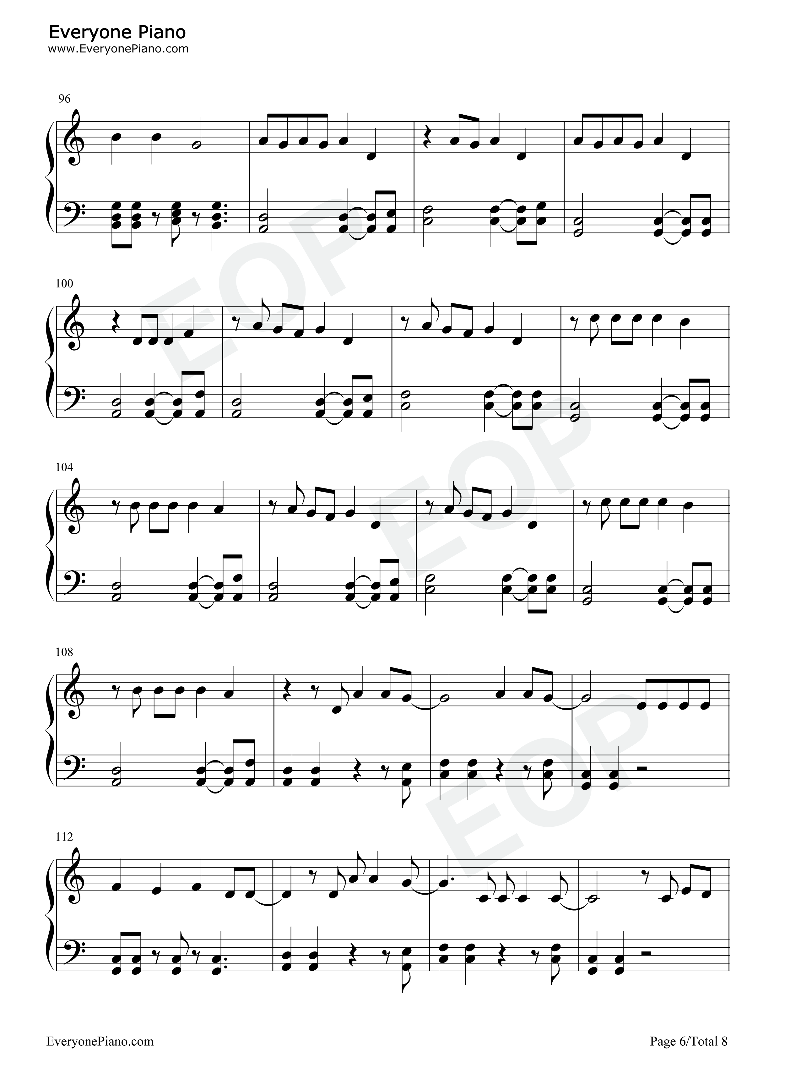 Imagine_Dragon歌曲串烧钢琴谱_Imagine_Dragon