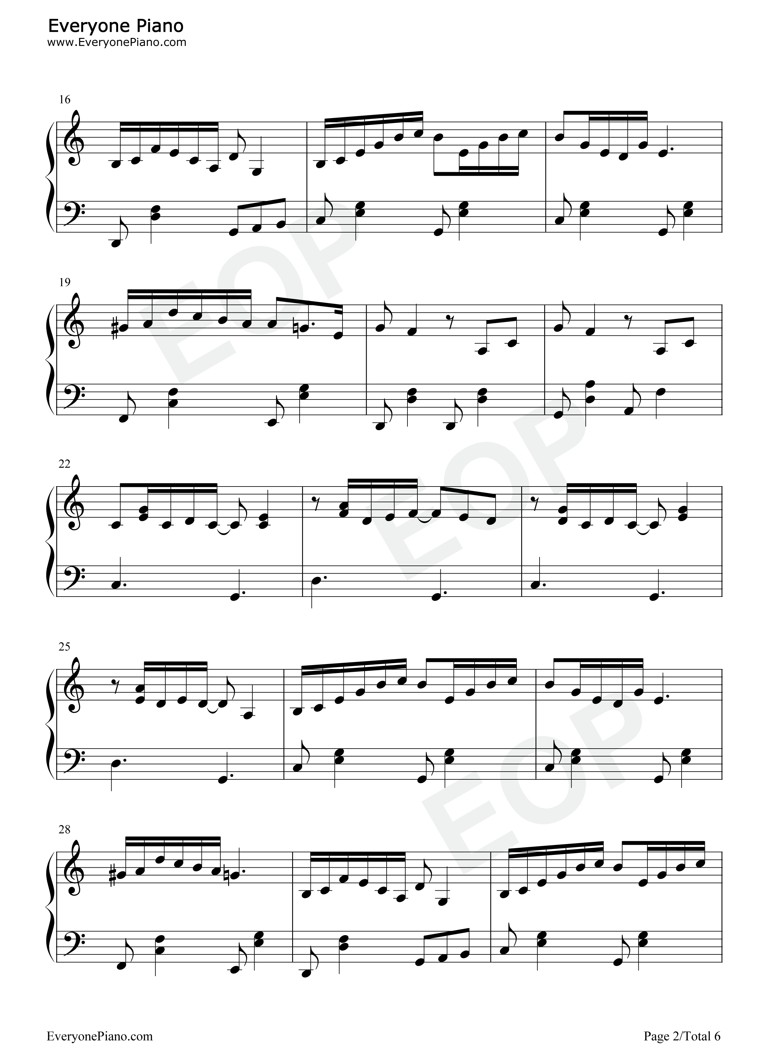 阳光舞甜橙钢琴谱_李欣芸