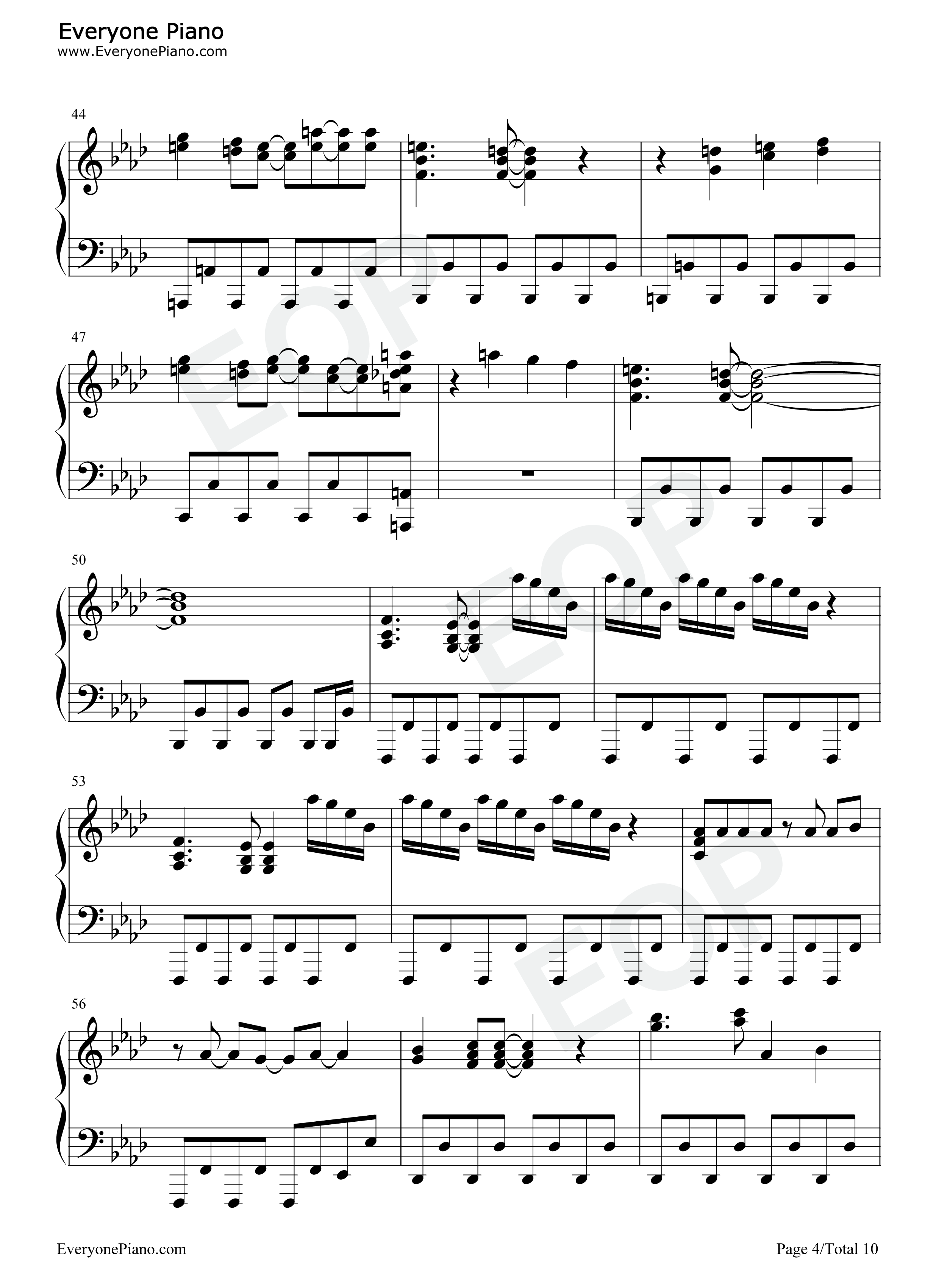 JustiΦs钢琴谱_ISSA