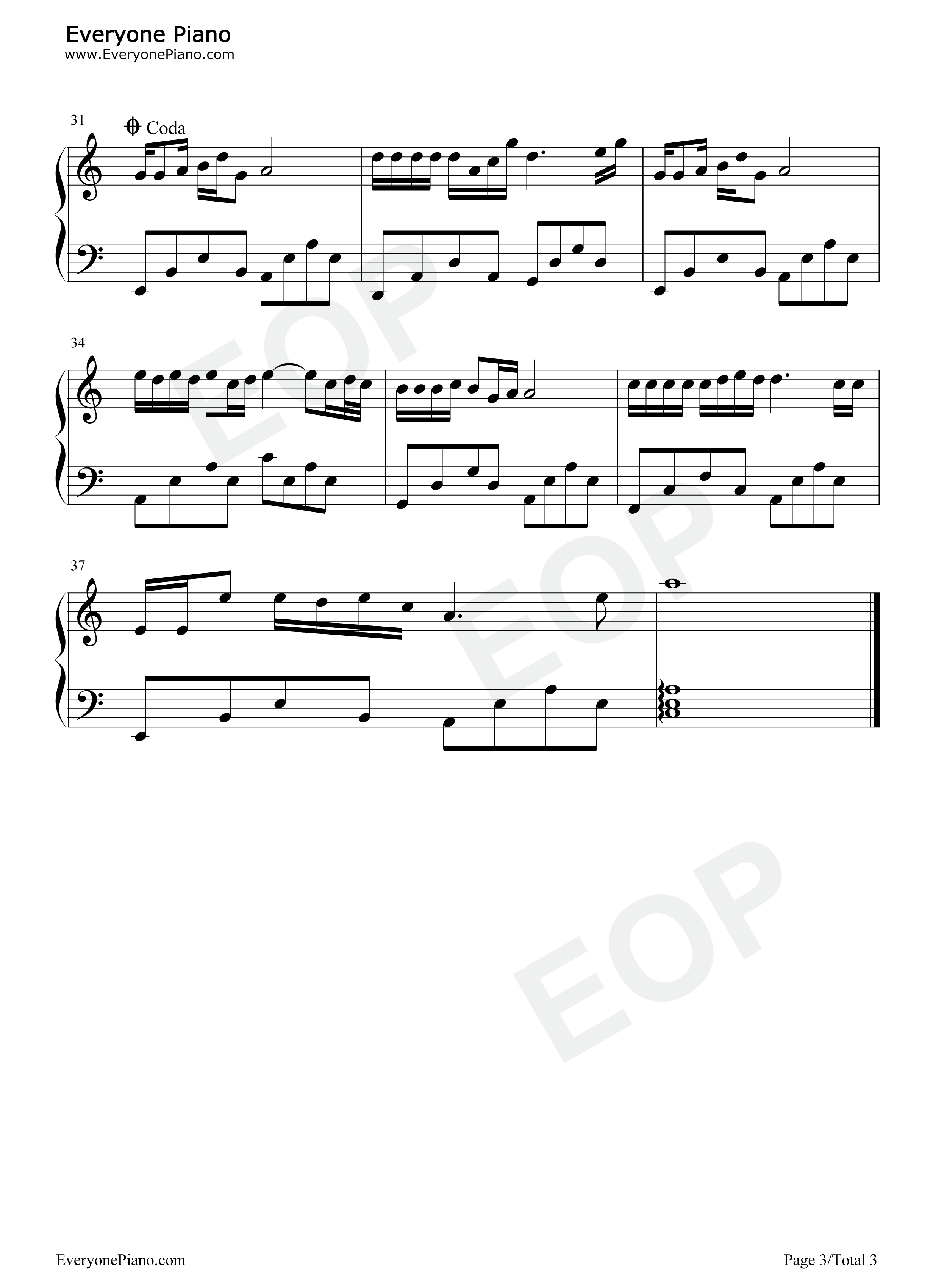 不过人间钢琴谱_海来阿木