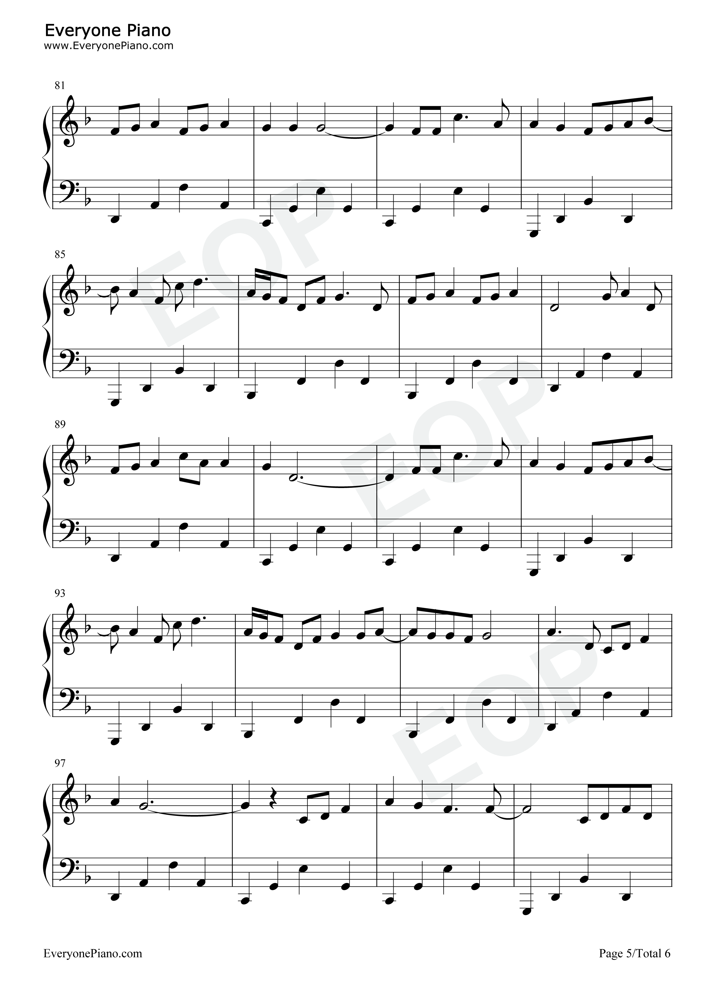 Monster钢琴谱_Shawn_Mendes_Justin_Bieber