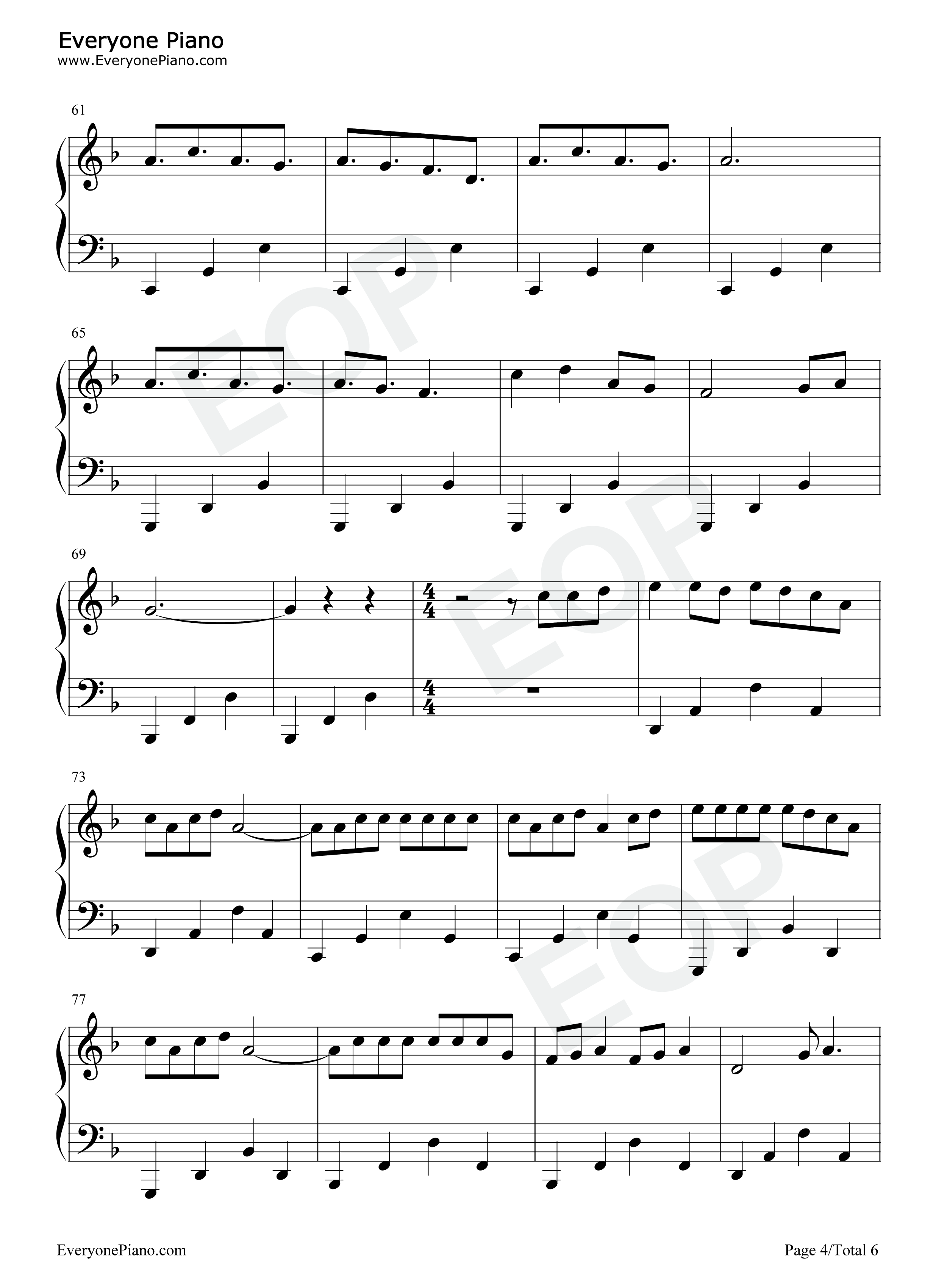 Monster钢琴谱_Shawn_Mendes_Justin_Bieber