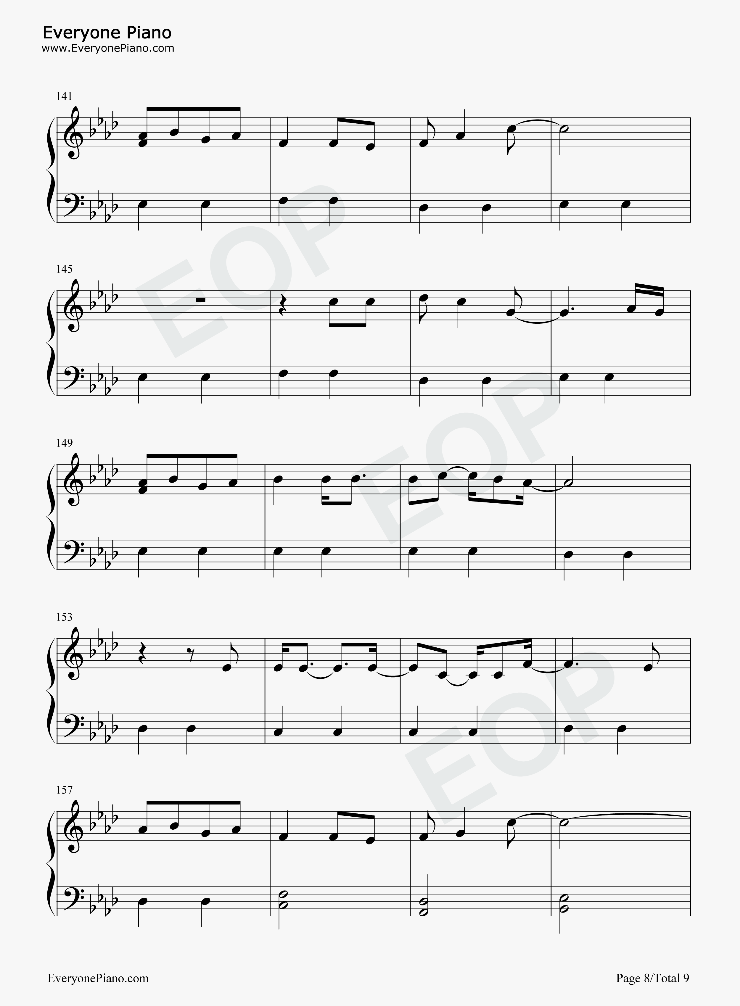 Mans_World钢琴谱_Marina